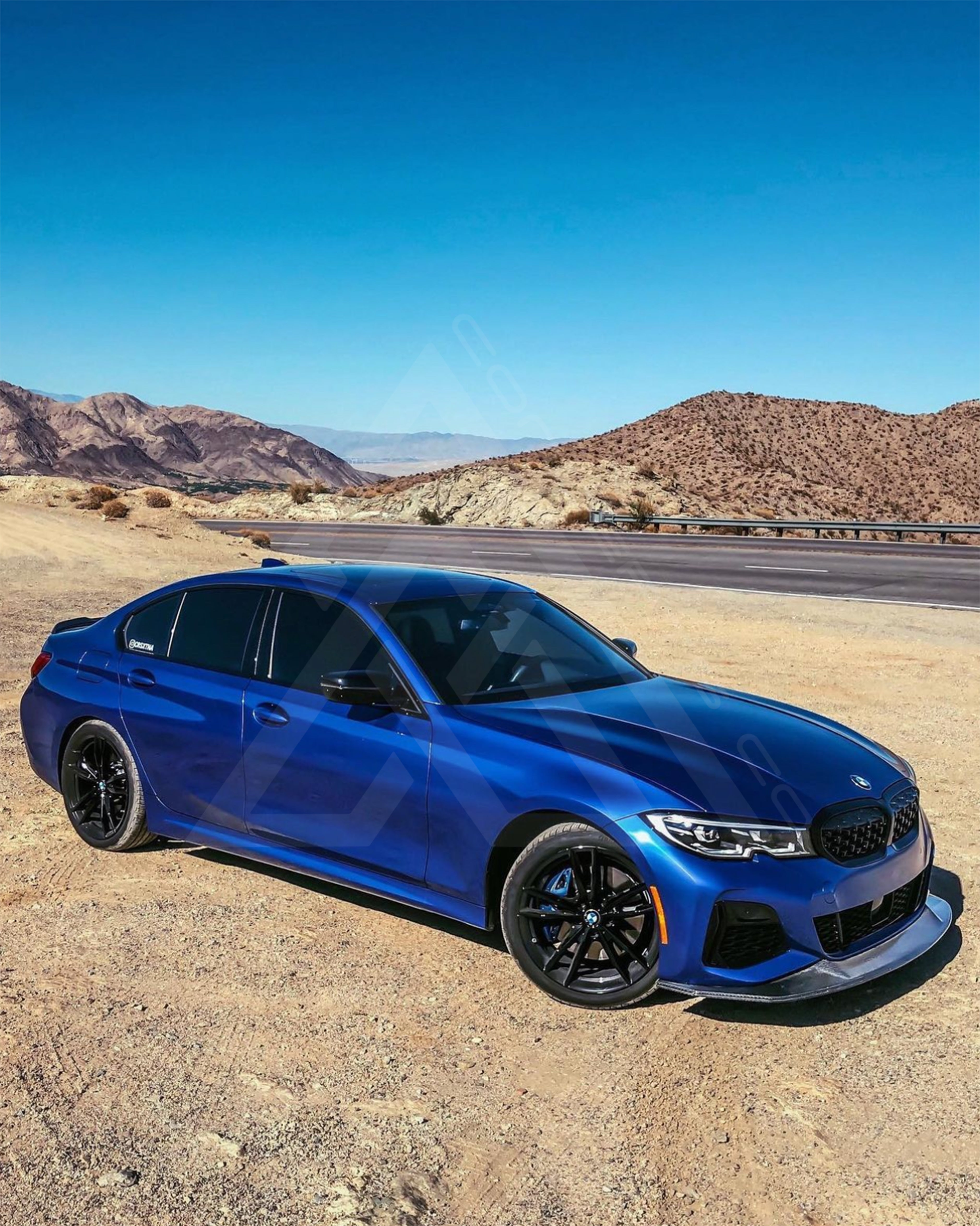 Carbon Fiber Front Lip JHP Style – BMW G20 3 Series | Eterna Motorworks