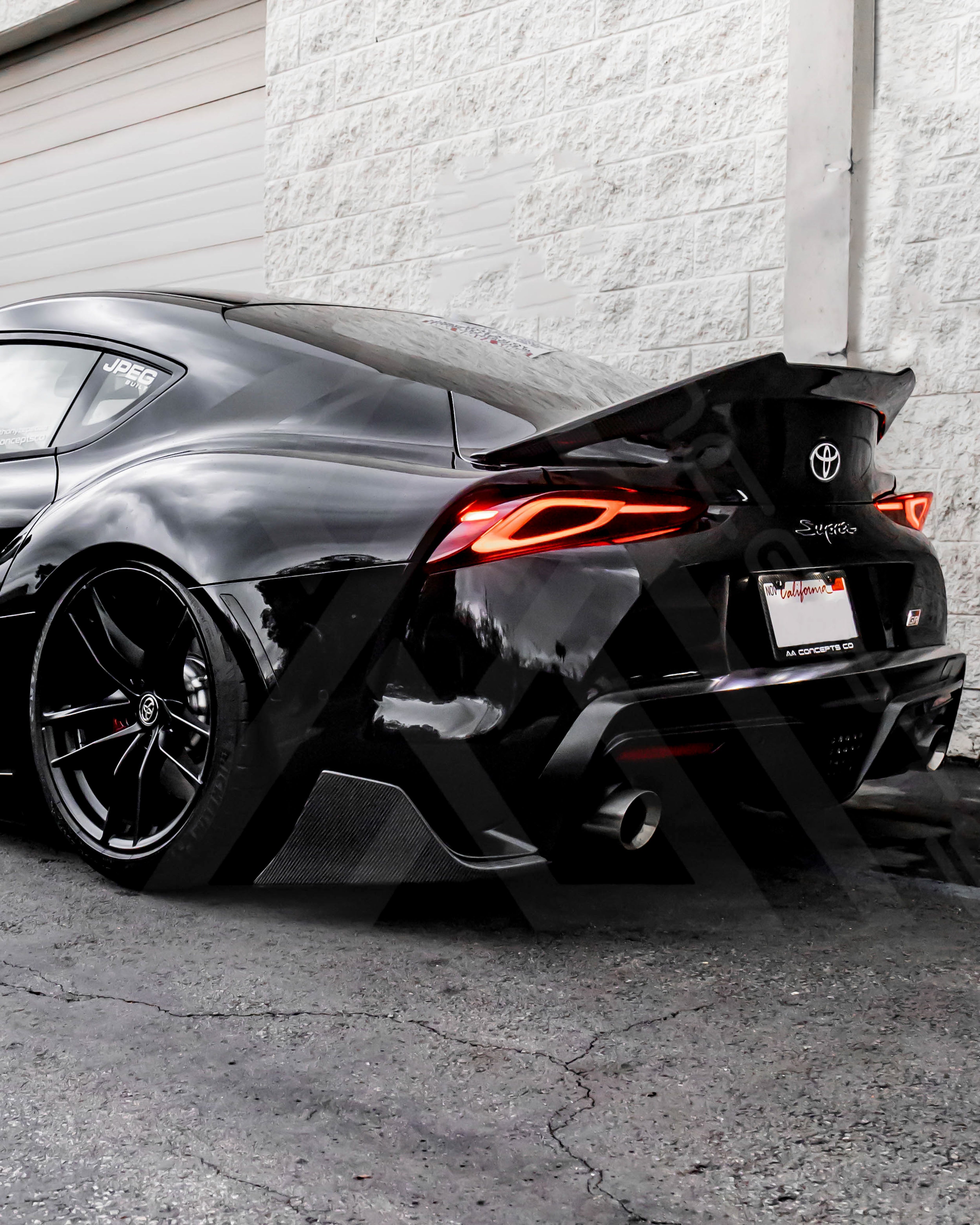 Carbon Fiber Rear Extensions – Toyota A90 / A91 Supra | Eterna Motorworks