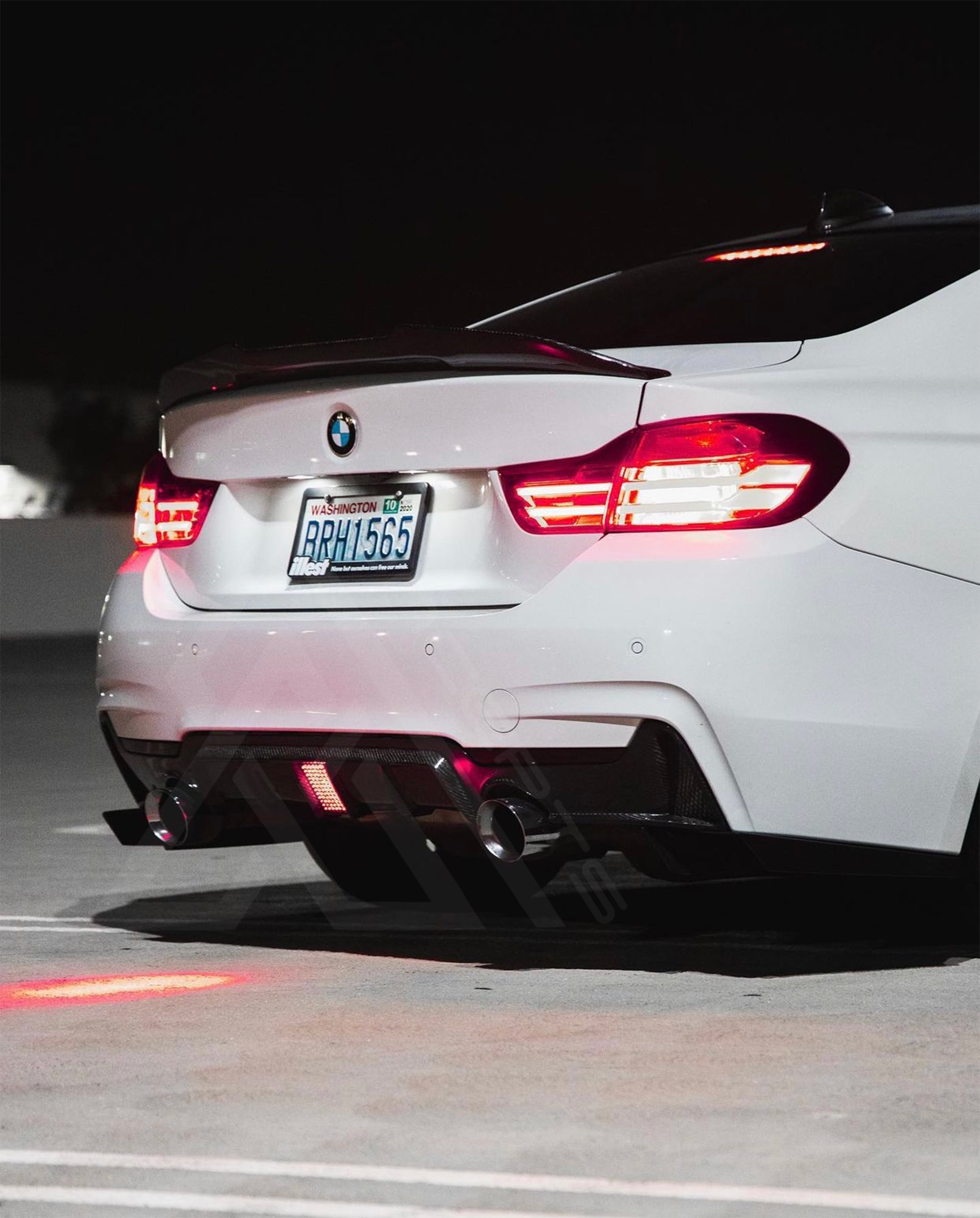 LED / OLED Third Brake Light Rear Diffuser – BMW F30 / F32 3-Series | Eterna Motorworks