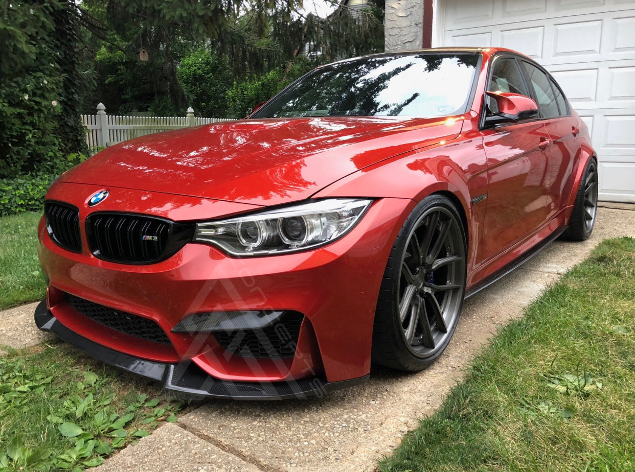 CS Style Carbon Fiber Front Lip – BMW F80 M3 / F82 M4 | Eterna Motorworks