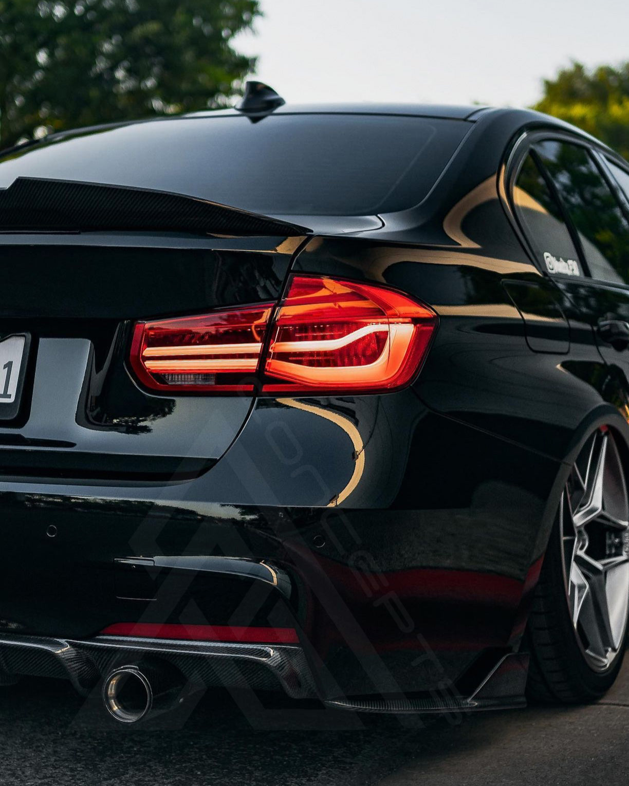 F30 Carbon Fiber Rear Extension – BMW F30 / F31 | Eterna Motorworks