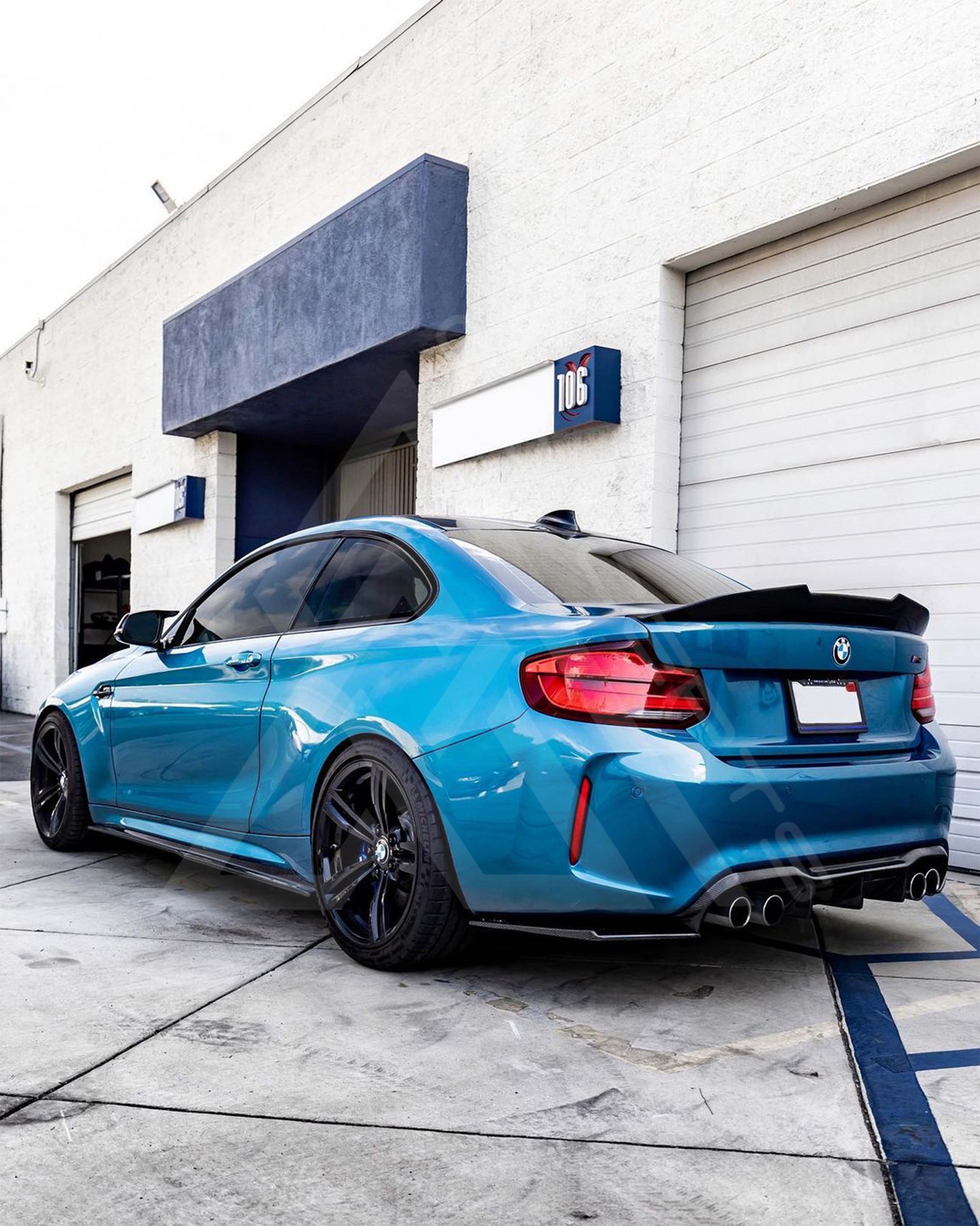 PSM-Style Carbon Fiber Side Skirts – BMW F87 M2 / M2 Competition | Eterna Motorworks