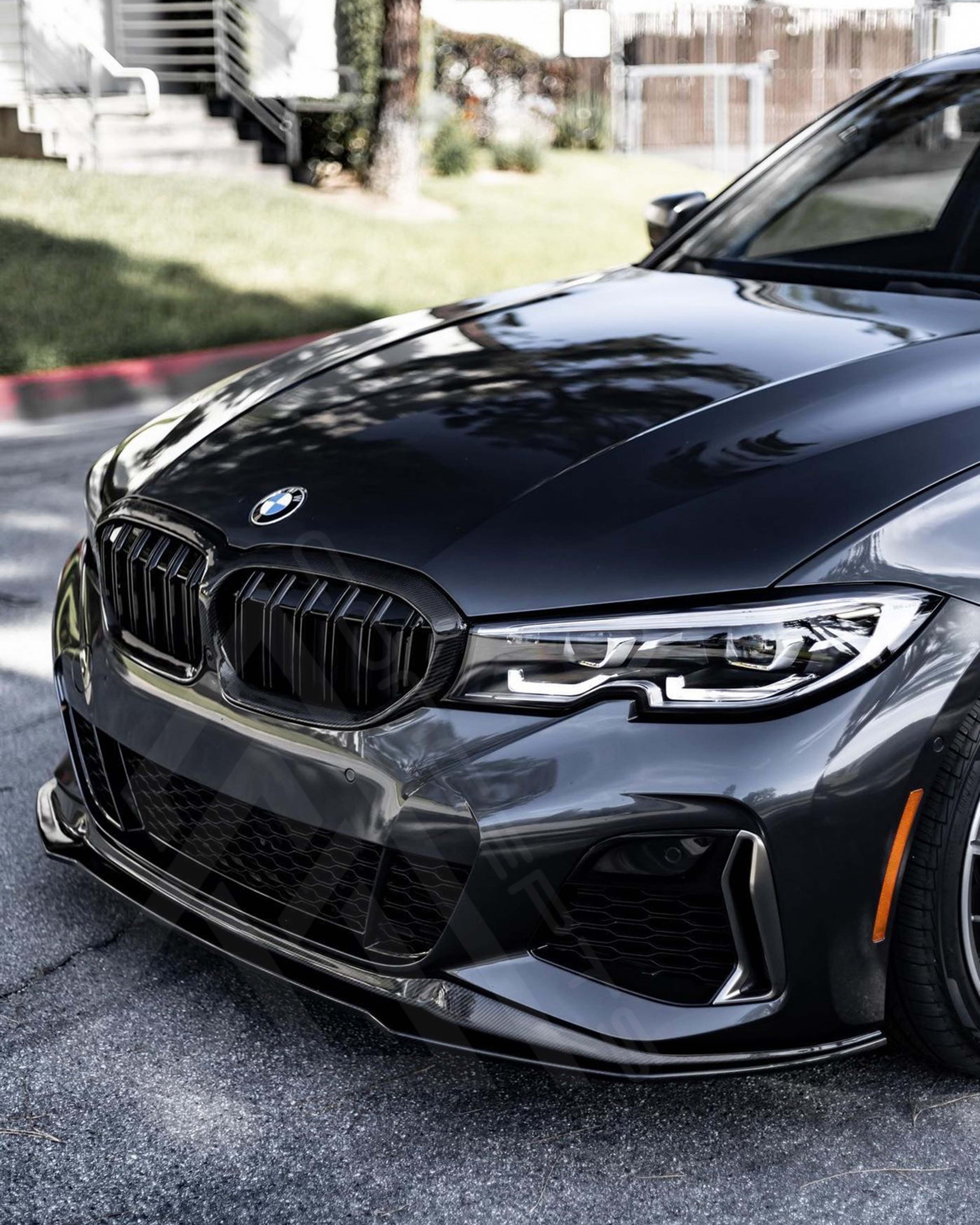 Signature Series Carbon Fiber Front Lip – BMW G20 M340i / 3 Series | Eterna Motorworks
