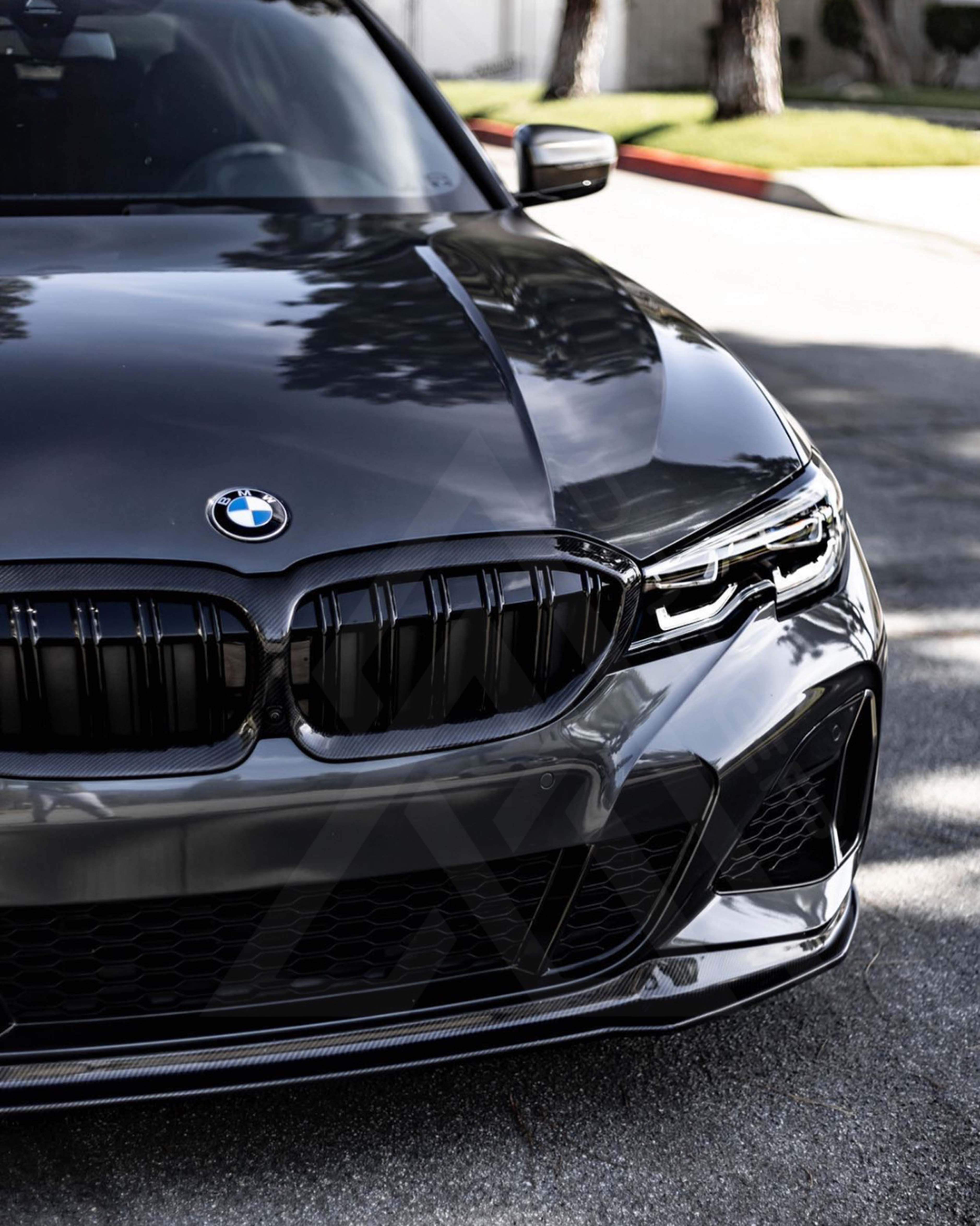 Signature Series Carbon Fiber Front Lip – BMW G20 M340i / 3 Series | Eterna Motorworks