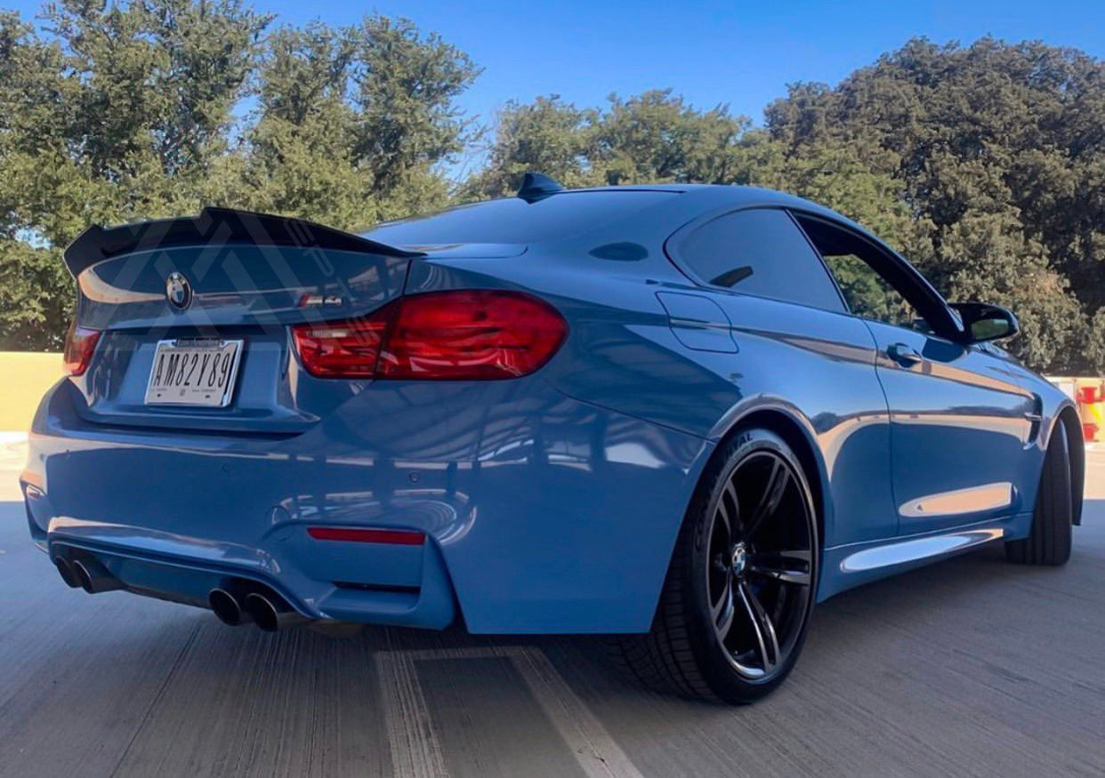 High Kick Carbon Fiber Trunk Lip – BMW F82 / F83 M4 | Eterna Motorworks