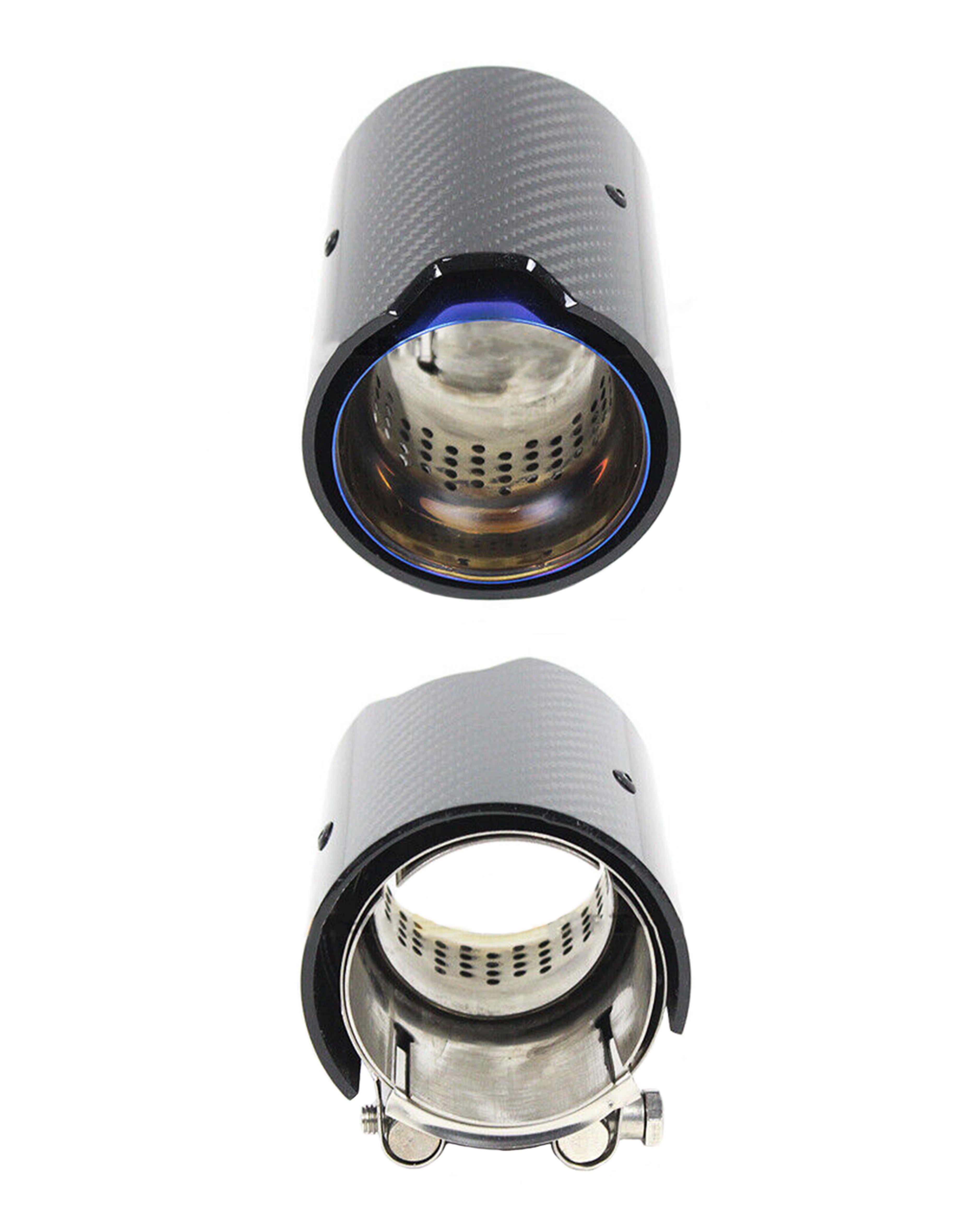 Carbon Fiber Stainless Burnt Exhaust Tips – BMW M2 / M3 / M4 | Eterna Motorworks