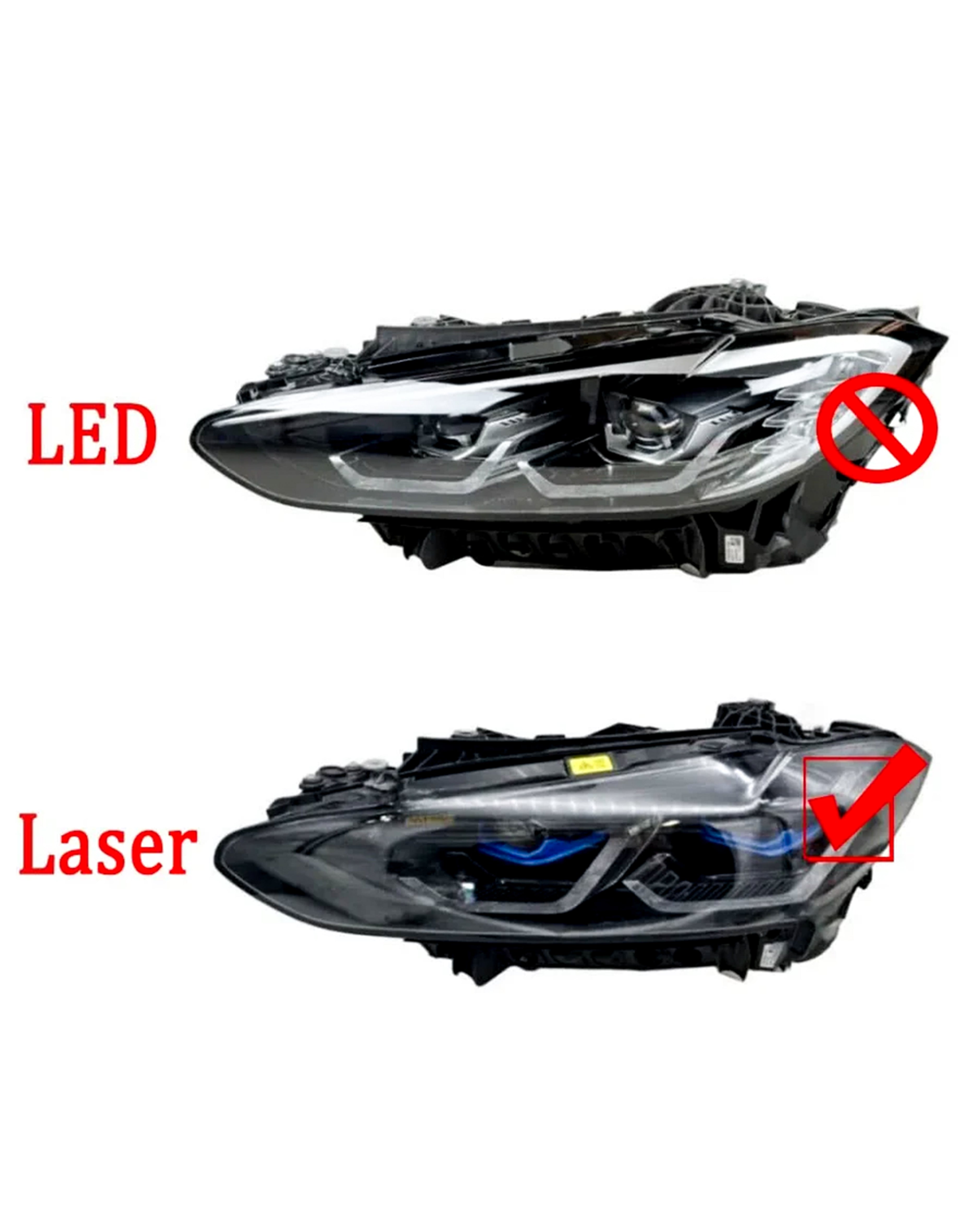 RGB DRL Modules for Laser Headlights – BMW G80 M3 & G82 M4