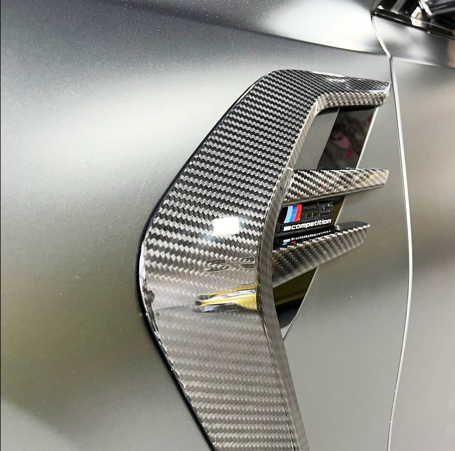 CFA Style Carbon Fiber Side Vents – BMW G80 M3 / G82 M4 | Eterna Motorworks