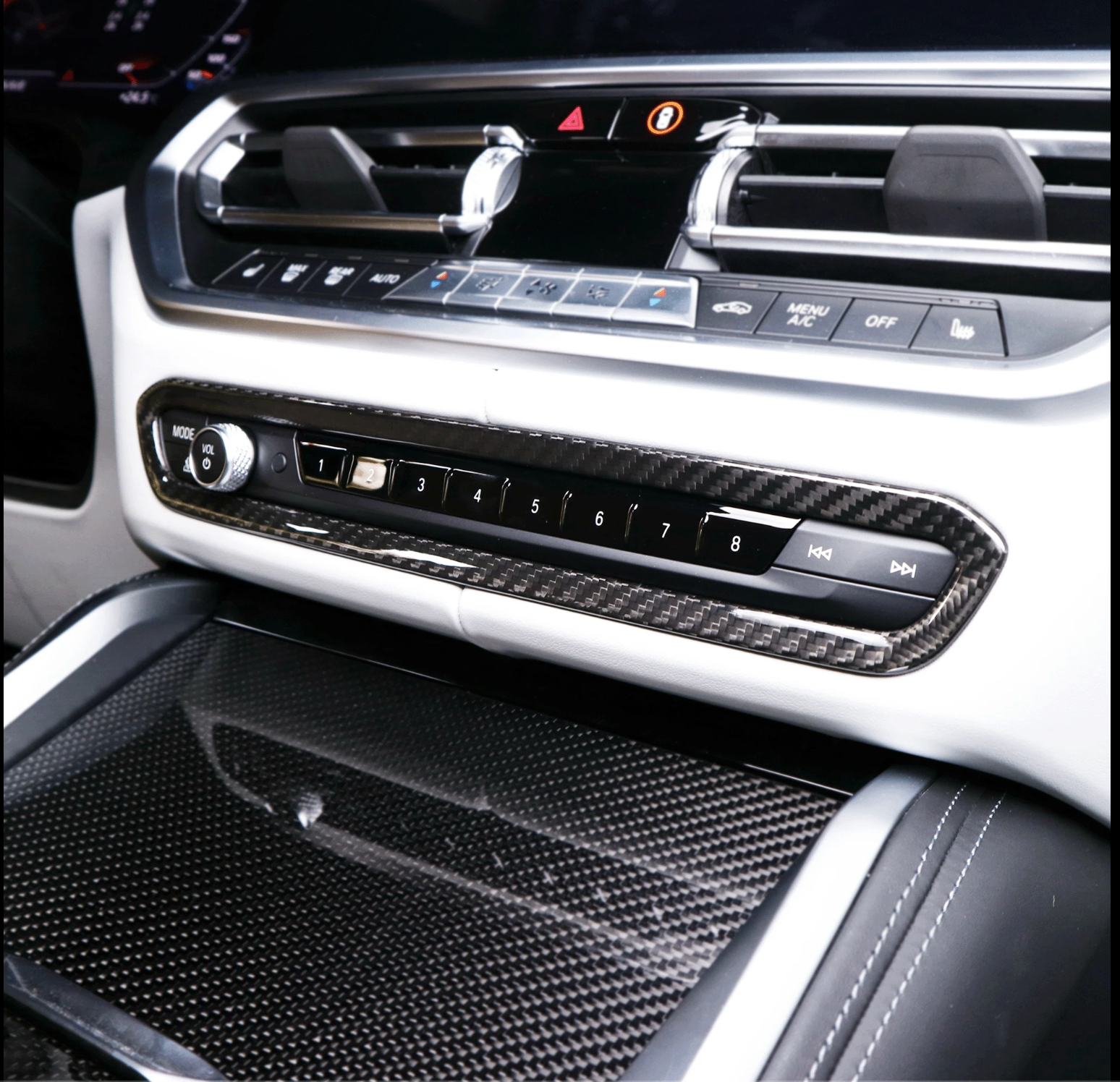 Carbon Fiber Dash Trim – BMW G80 M3 / G82 M4 | Eterna Motorworks