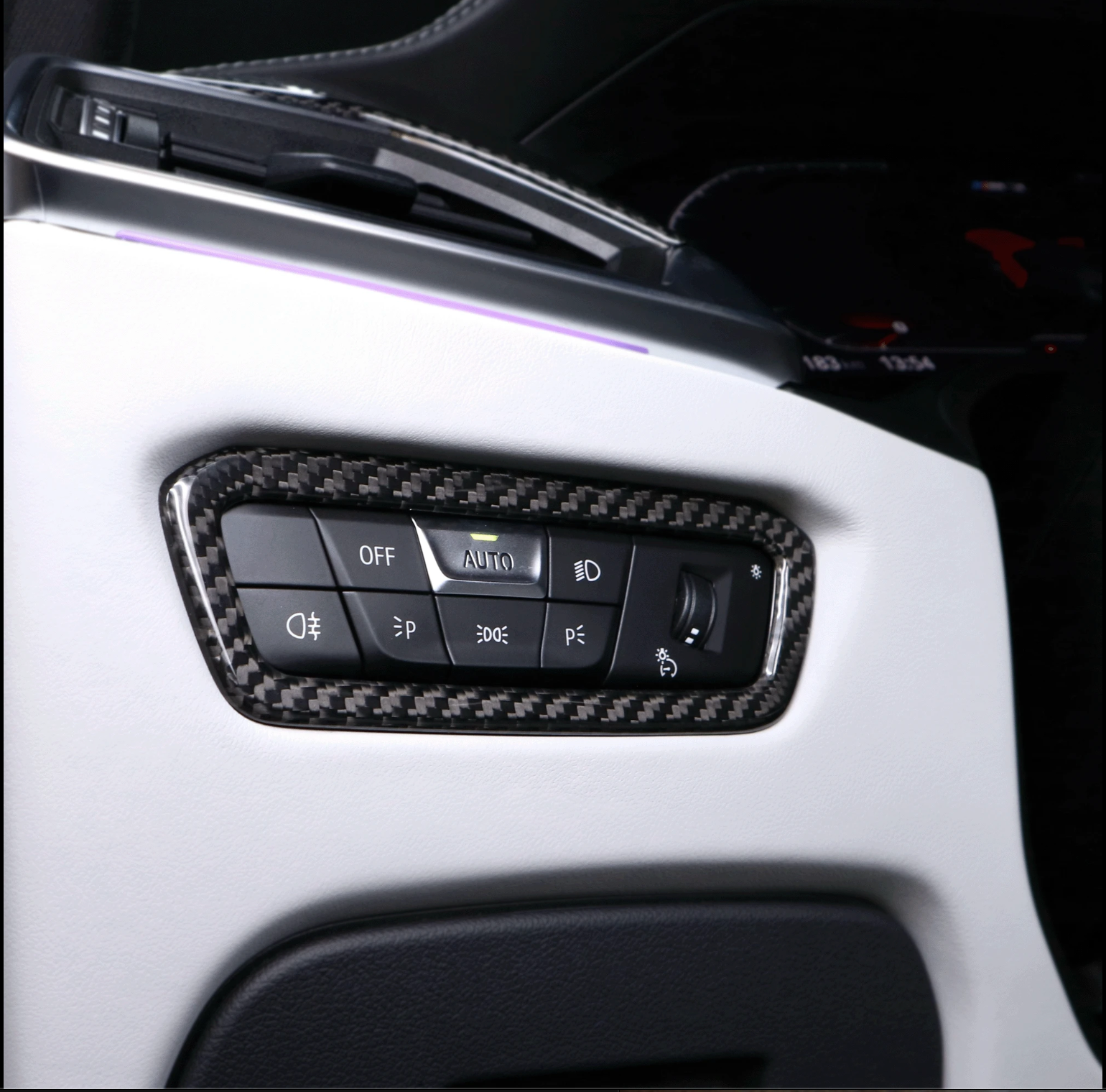 Carbon Fiber Dash Trim – BMW G80 M3 / G82 M4 | Eterna Motorworks