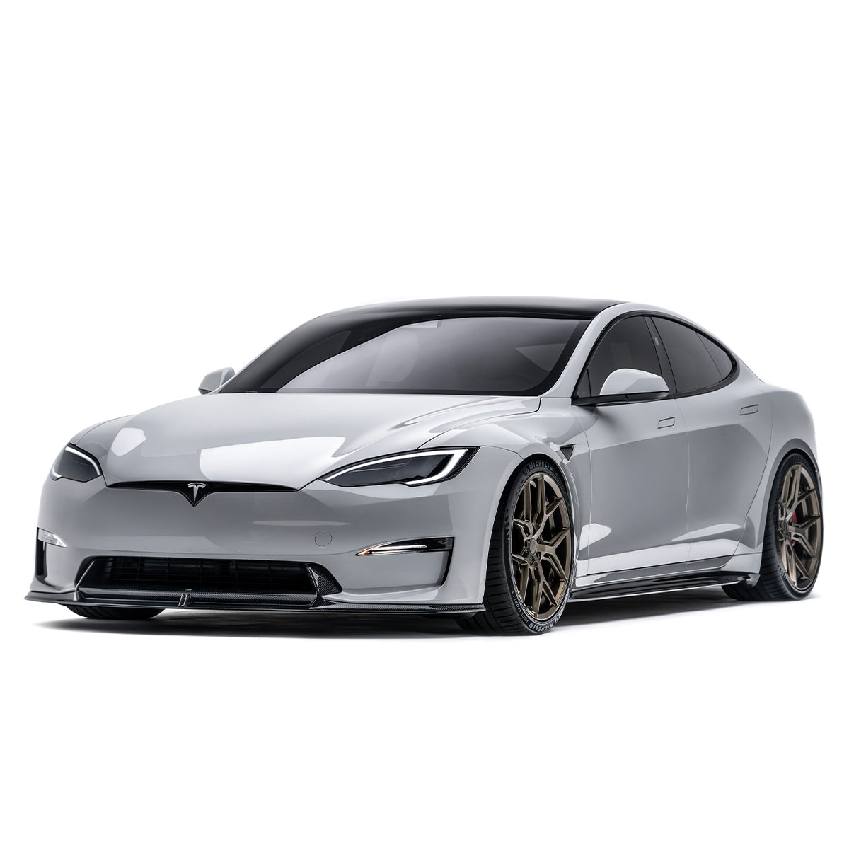 Tesla Model S Carbon Fiber Front Lip