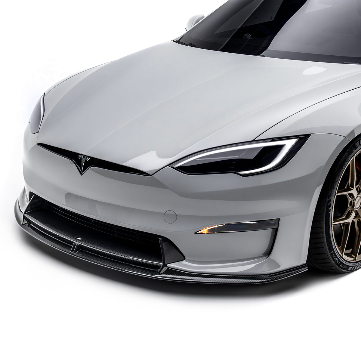 Tesla Model S Carbon Fiber Front Lip
