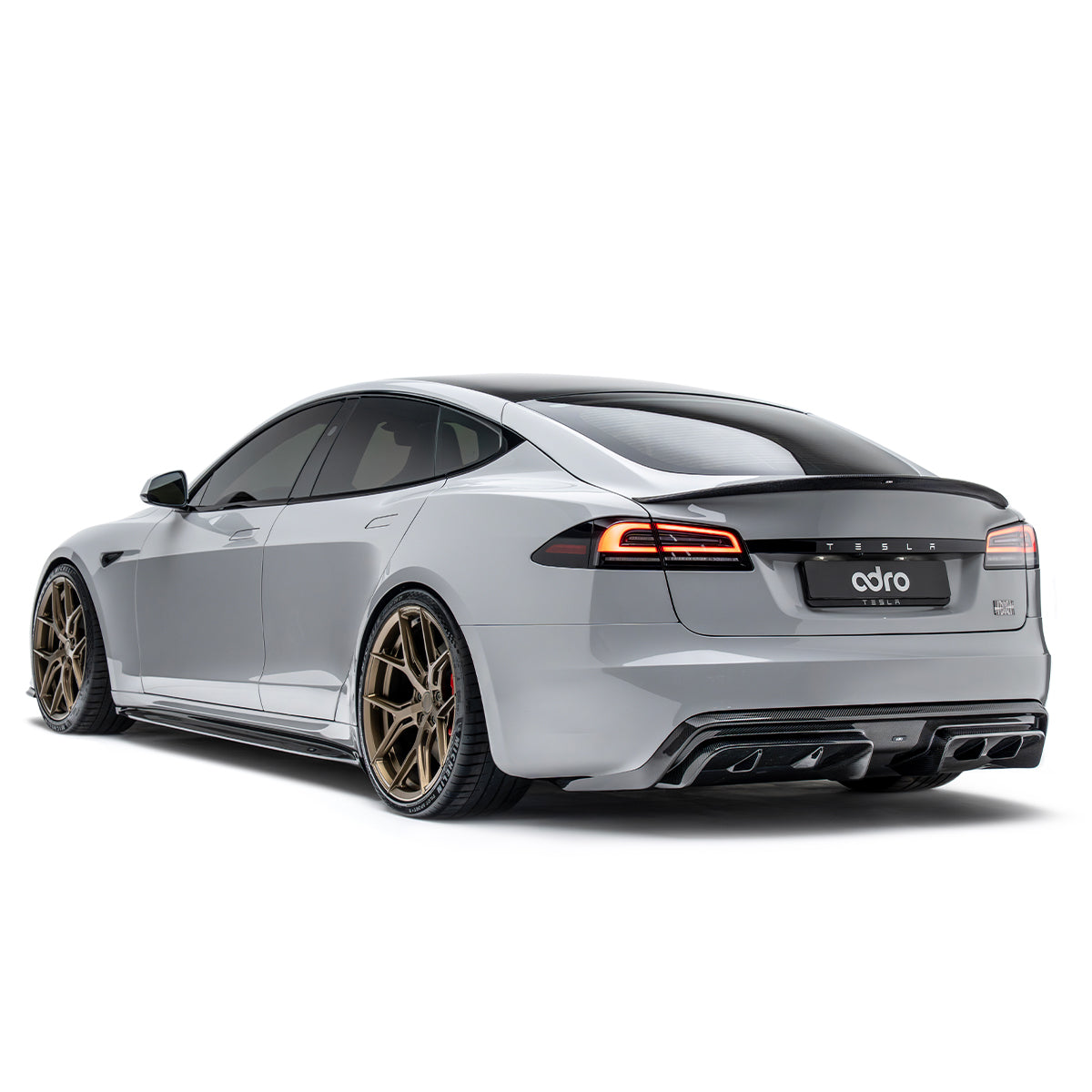 Tesla Model S Carbon Fiber Rear Spoiler