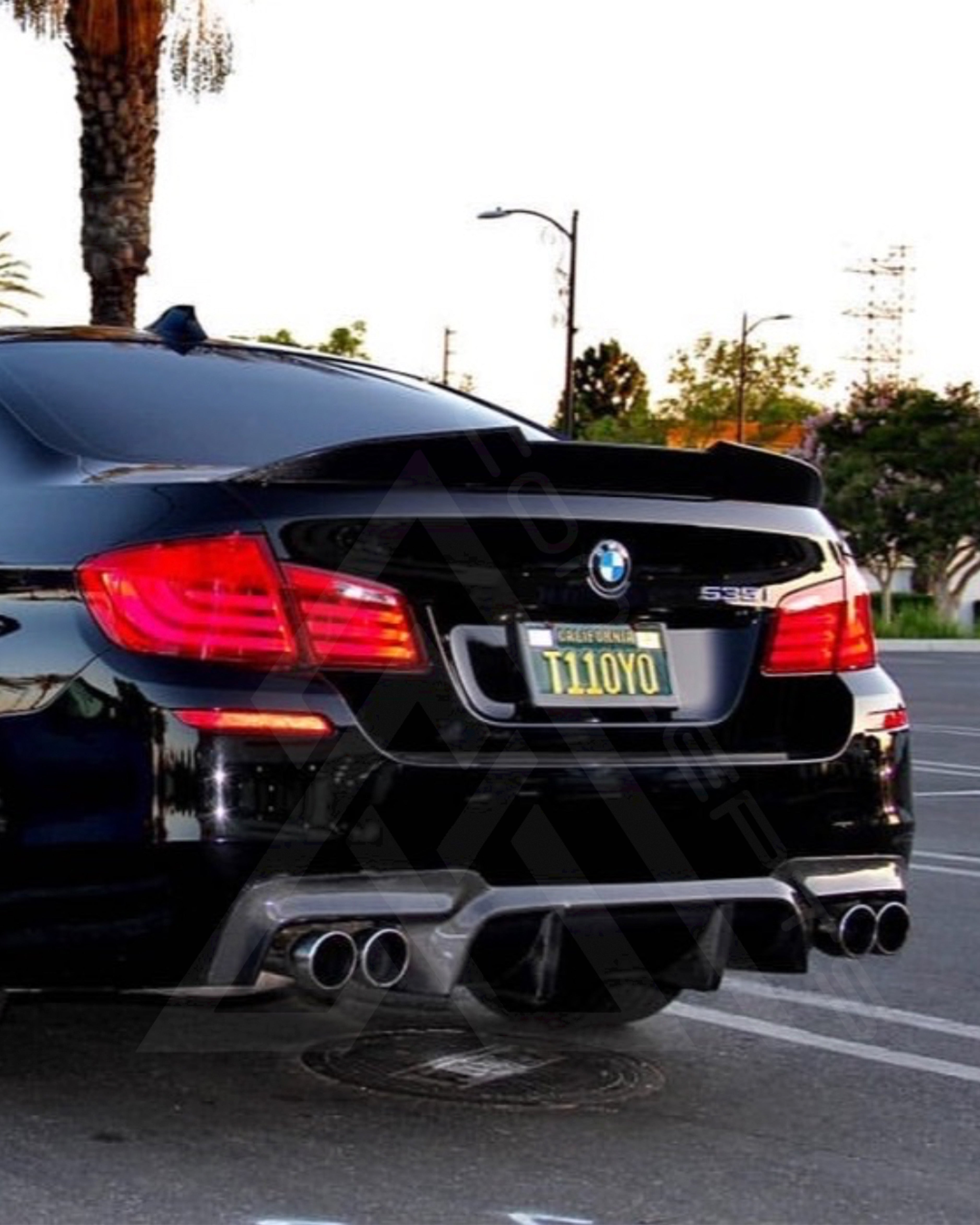 F10 M5 Style Carbon Fiber Rear Bumper Diffuser – BMW F10 5 Series | Eterna Motorworks