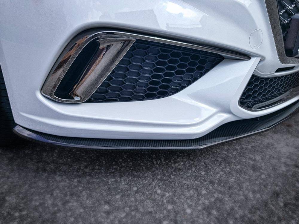 Genesis G80 (DH) carbon fiber front lip - ADRO