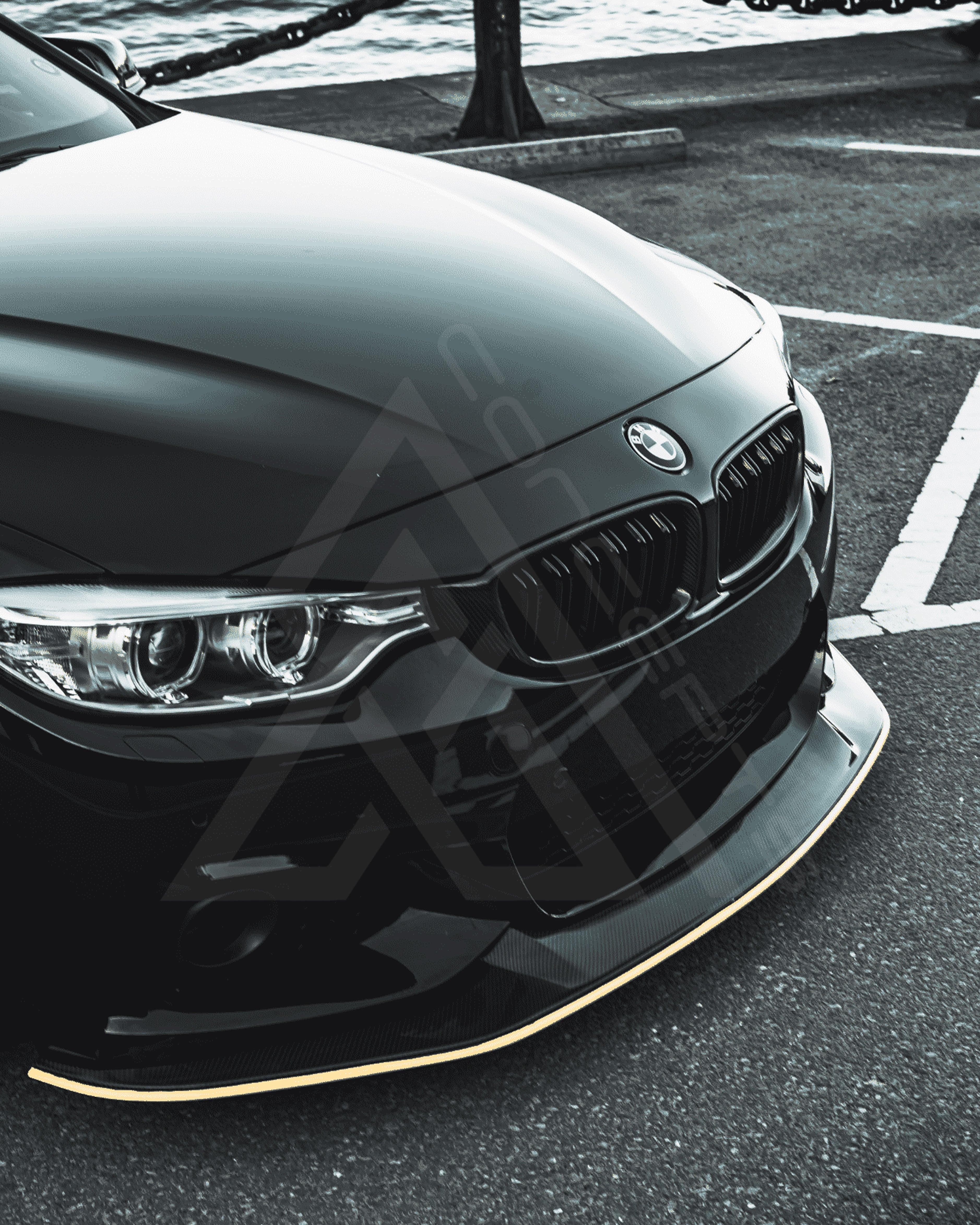 JP Style Carbon Fiber Front Lip – BMW F32 / F36 M-Sport Bumper | Eterna Motorworks