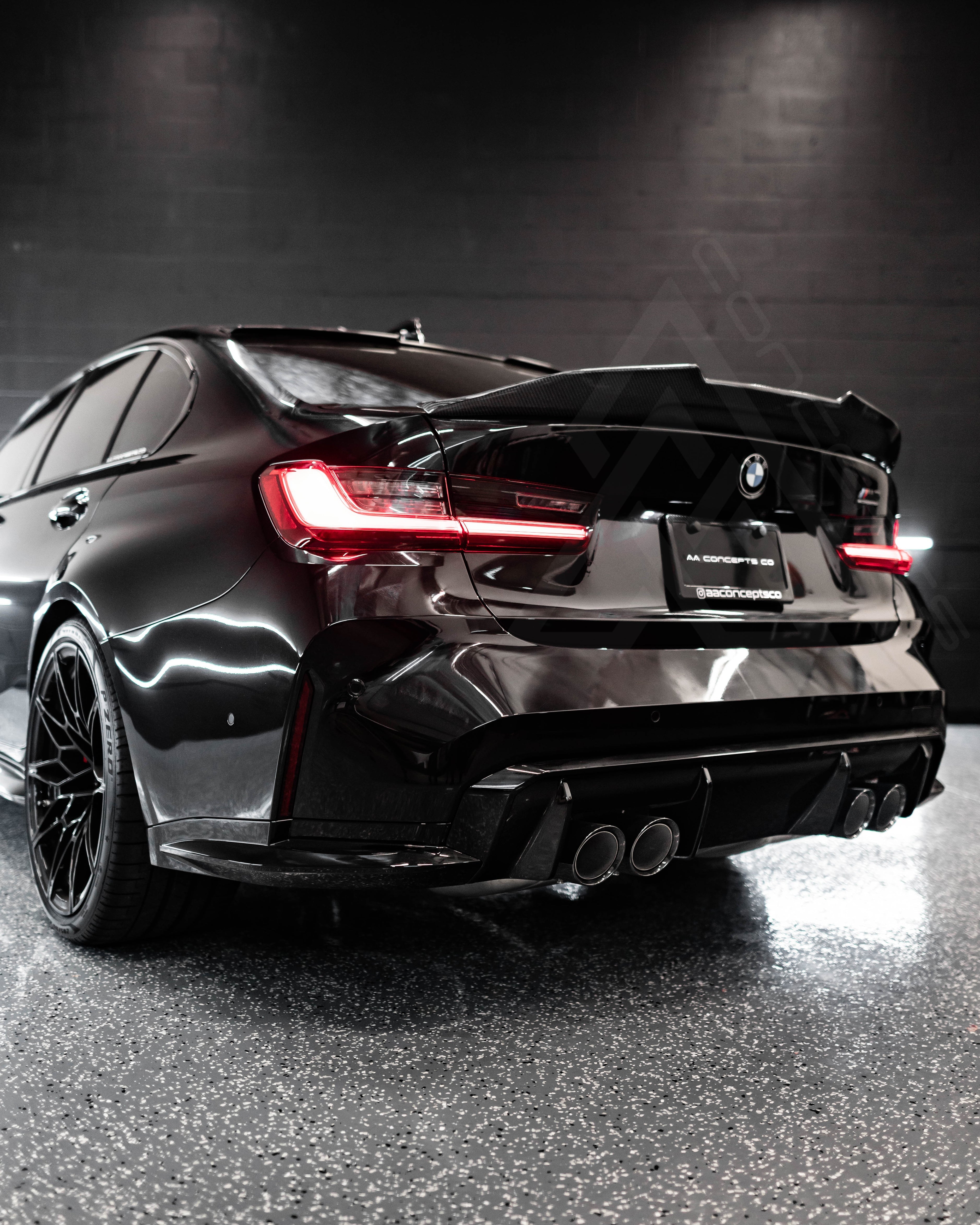 High Kick Carbon Fiber Trunk Lip – BMW G20 / G80 M3 | Eterna Motorworks