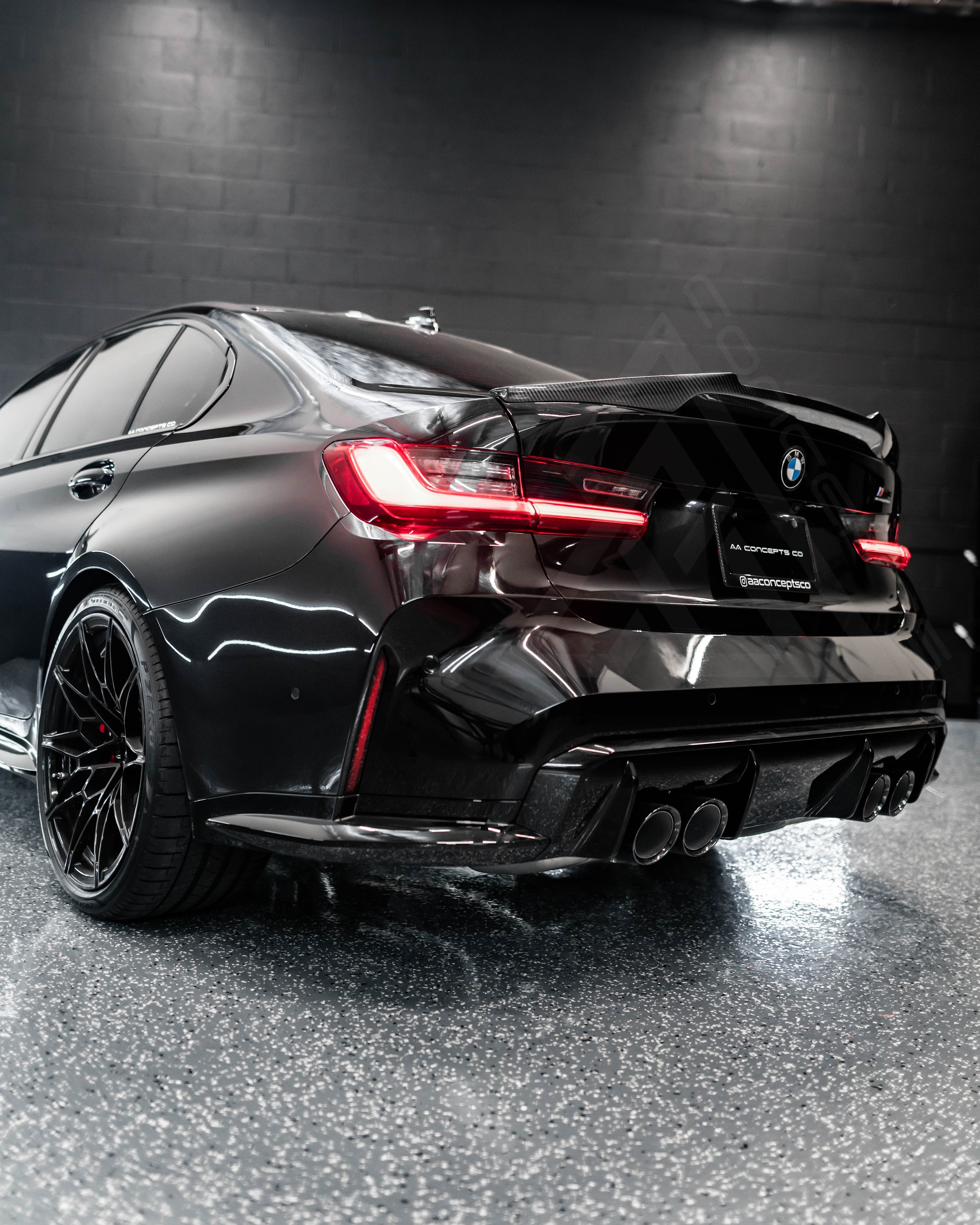 M4-Style Carbon Fiber Trunk Lip – BMW G20 / G80 | Eterna Motorworks