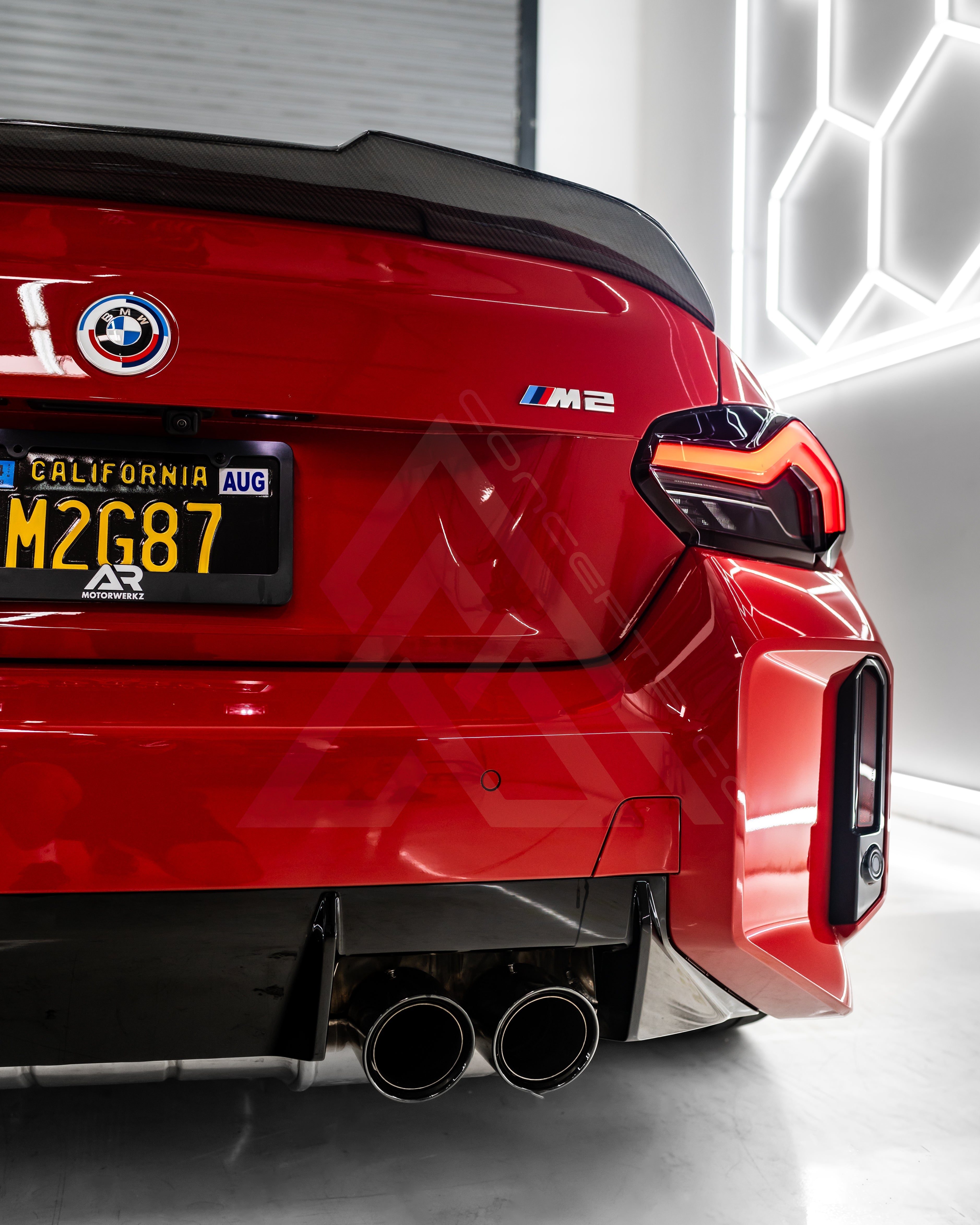 Carbon Fiber High-Kick Trunk Lip – BMW G87 M2 / G42 2-Series Coupe | Eterna Motorworks