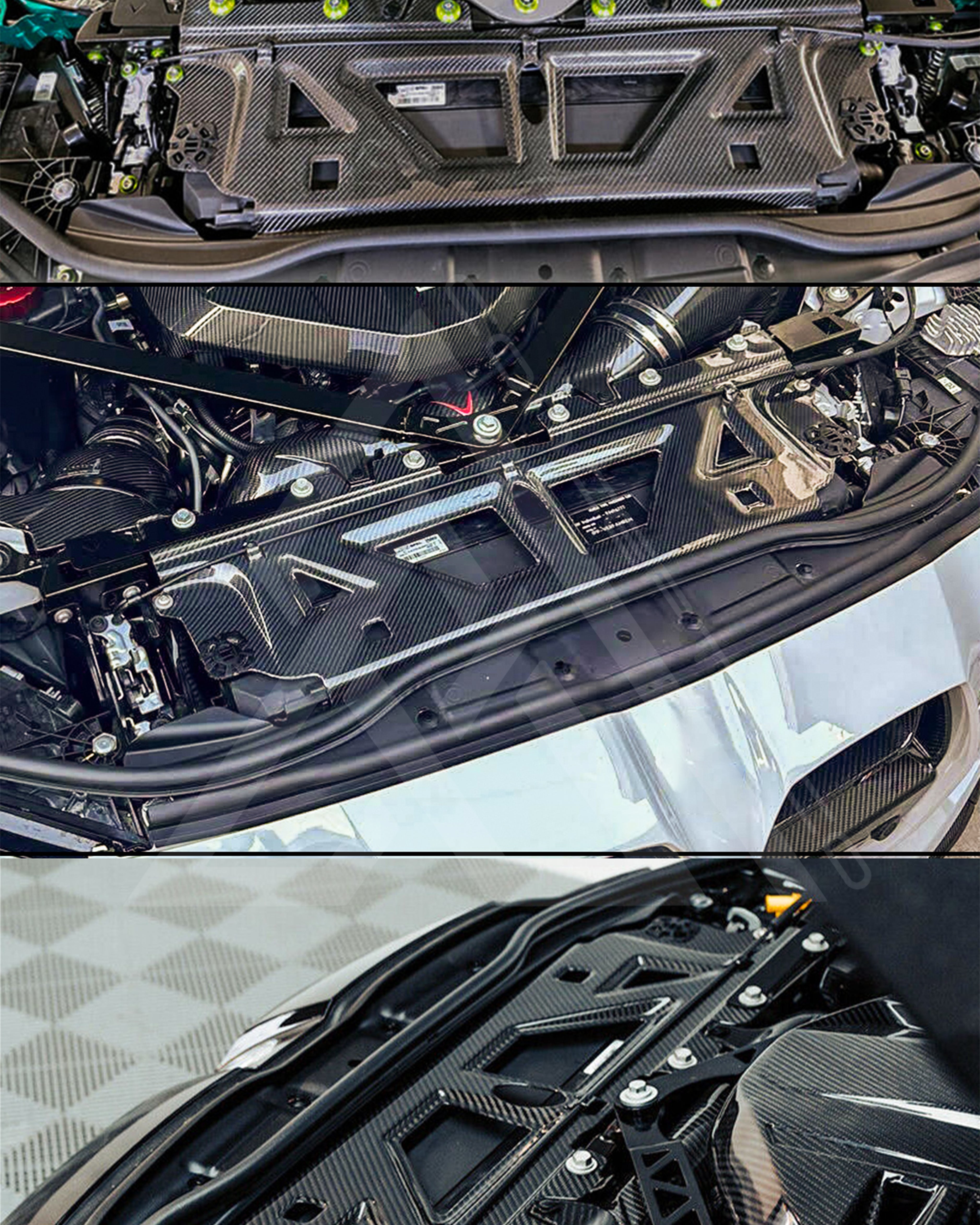 Carbon Fiber Cooling Plate – BMW G80 M3 / G82 M4 / G83 M4 / G87 M2 | Eterna Motorworks
