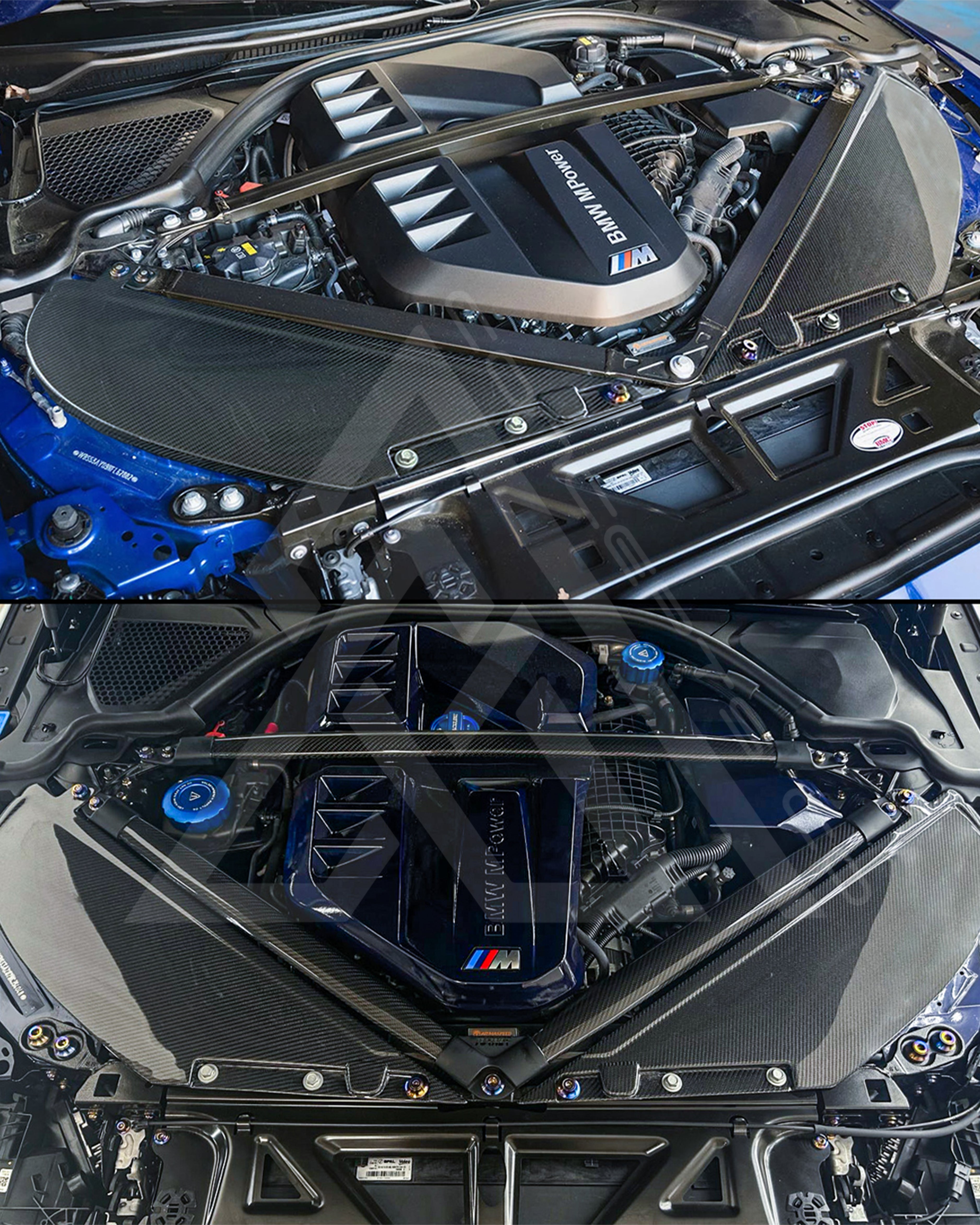 Carbon Fiber Engine Intake Covers – BMW G80 M3 / G82 G83 M4 / G87 M2 | Eterna Motorworks