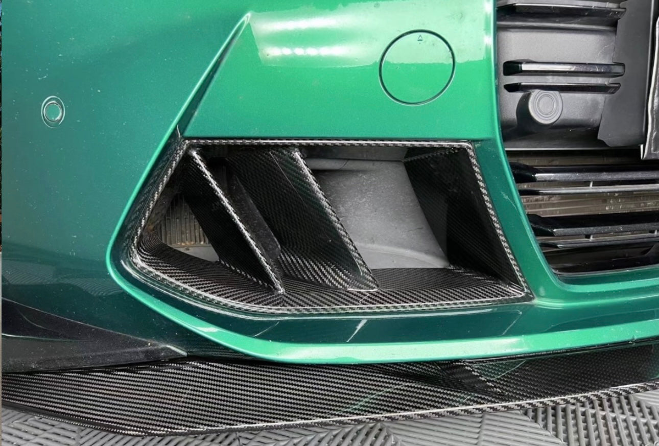 Carbon Fiber Twin Lower Air Ducts – BMW G80 M3 / G82 M4 | Eterna Motorworks