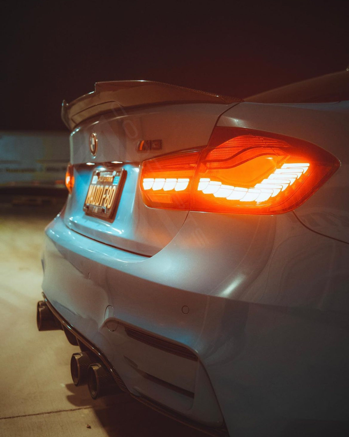 Carbon Fiber High Kick Trunk Lip – BMW F30 / F80 M3 | Eterna Motorworks