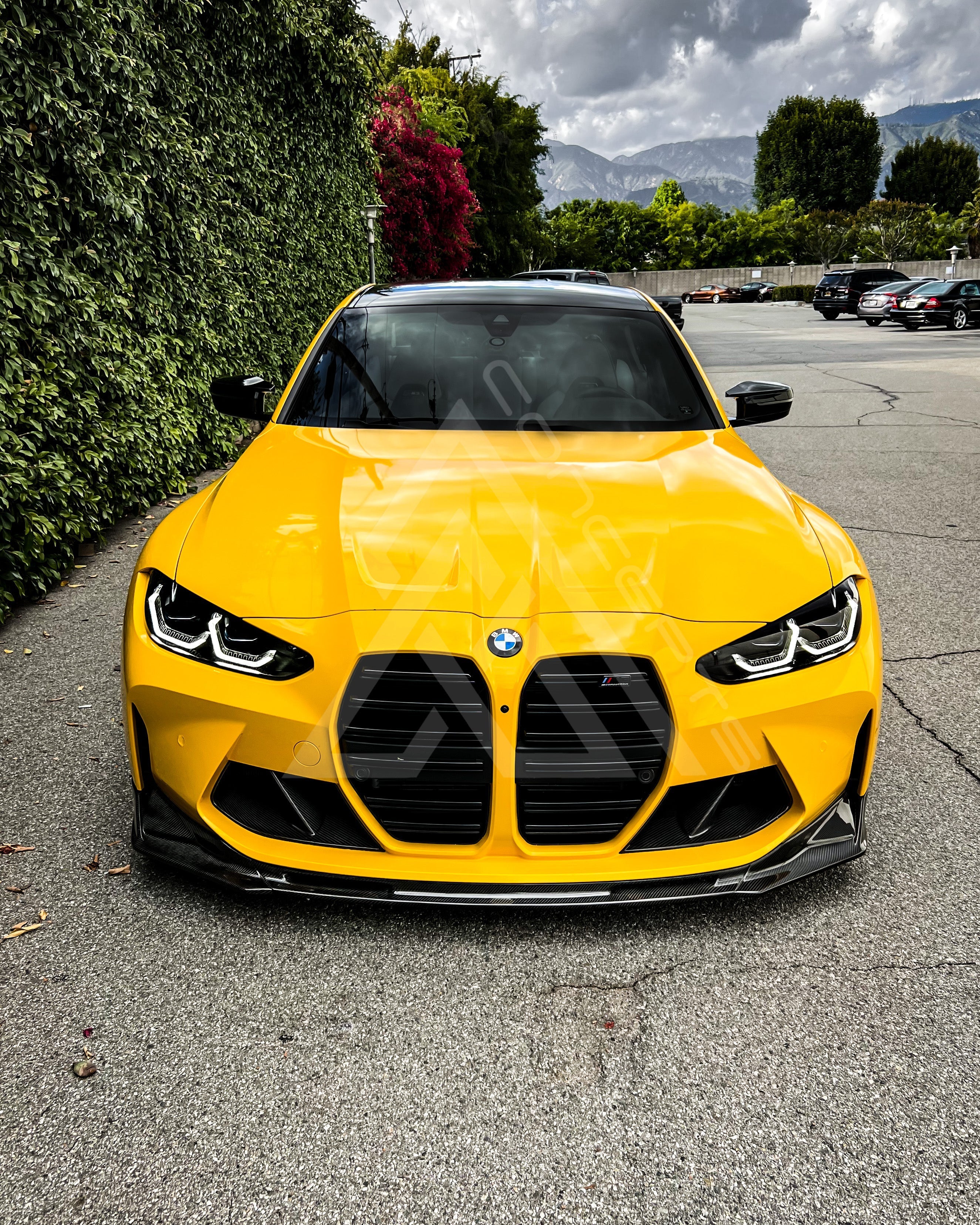 Carbon Fiber V-Style Front Lip – BMW G80 M3 / G82 G83 M4 | Eterna Motorworks