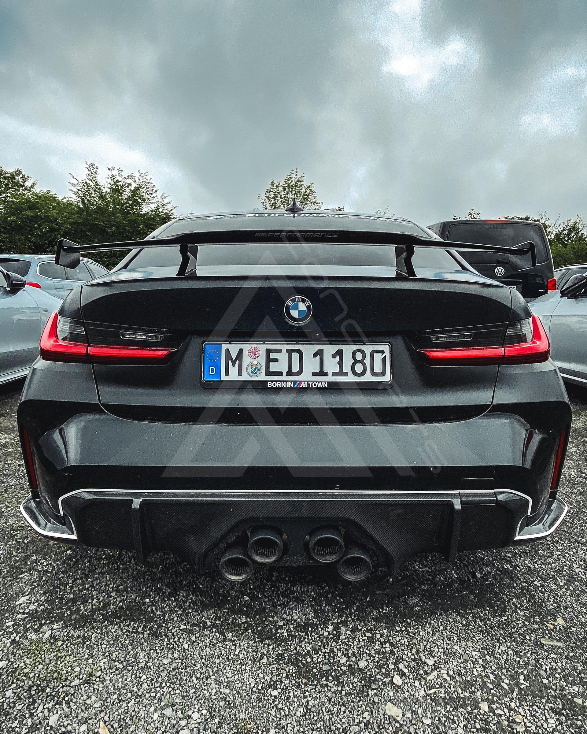 MP Style Carbon Fiber Rear Diffuser – BMW G80 M3 / G82 G83 M4 | Eterna Motorworks