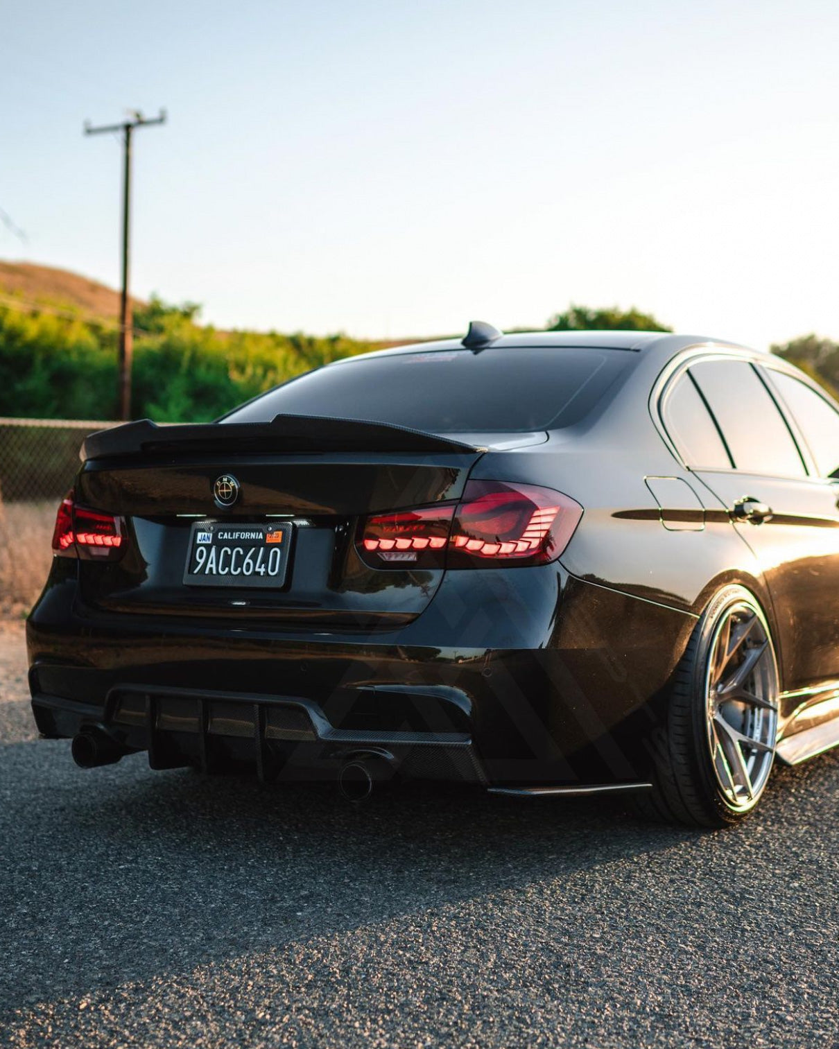 Signature Series Carbon Fiber Rear Diffuser – BMW F30 3 Series | Eterna Motorworks