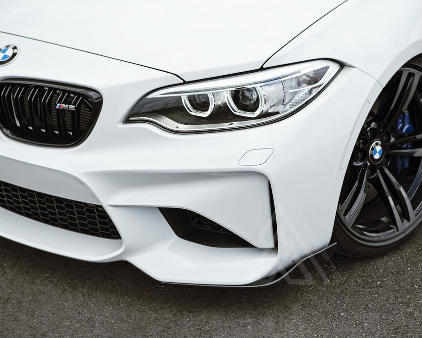 MP Style Carbon Fiber Front Splitters – BMW F87 M2 | Eterna Motorworks
