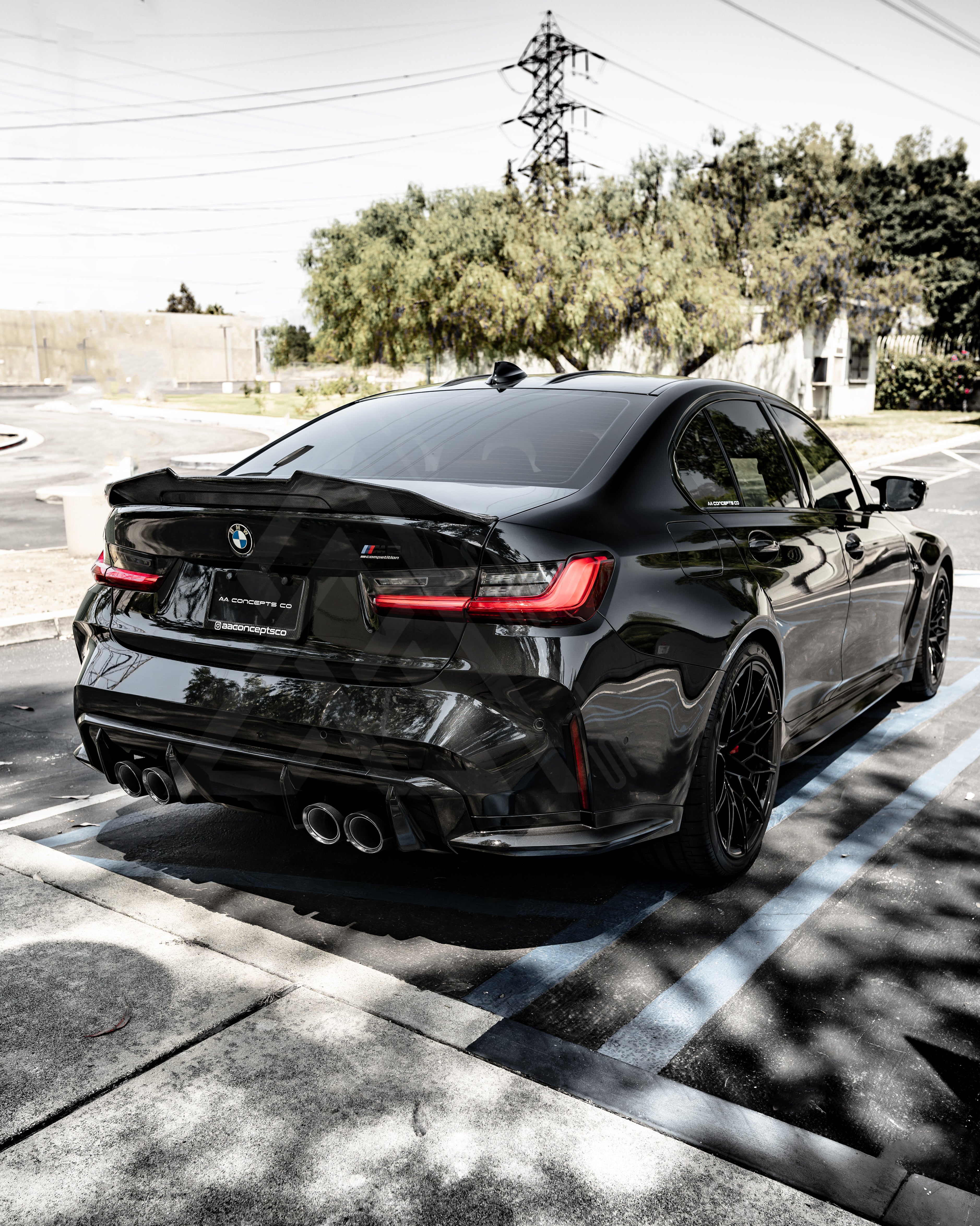 Carbon Fiber License Plate Frame – Universal Fit | Eterna Motorworks