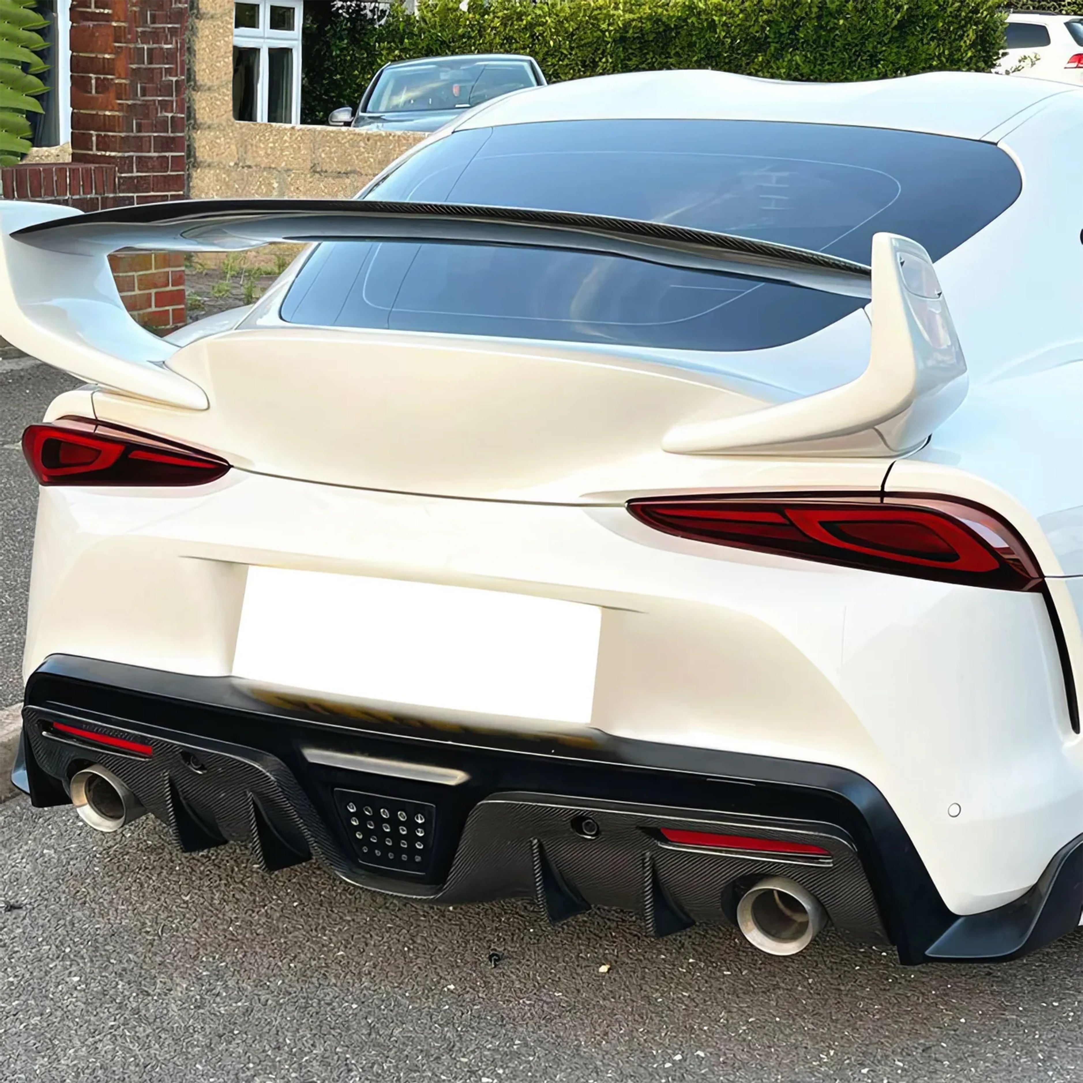 AG Style Carbon Fiber Rear Diffuser – Toyota A90 / A91 Supra | Eterna Motorworks