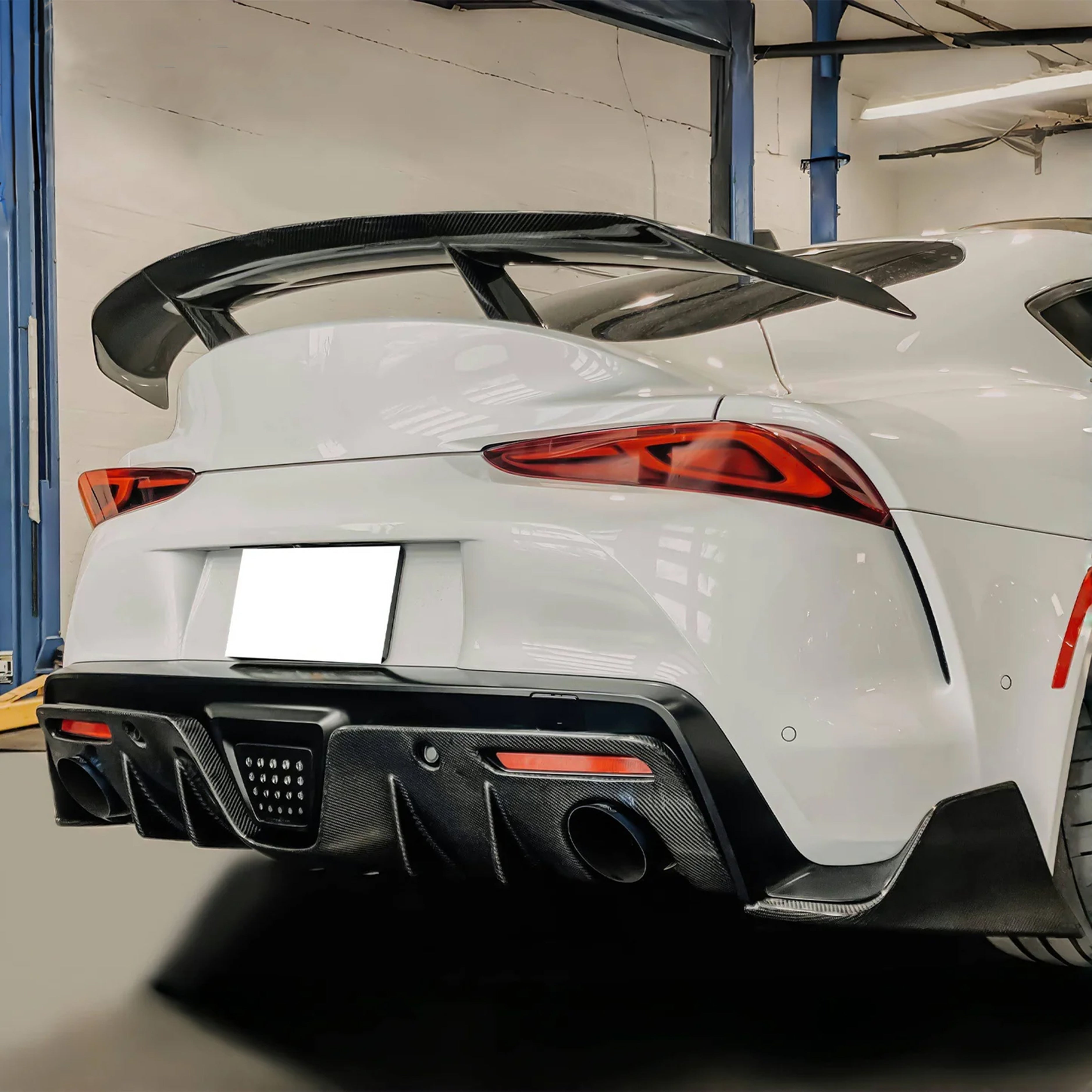 AG Style Carbon Fiber Rear Diffuser – Toyota A90 / A91 Supra | Eterna Motorworks