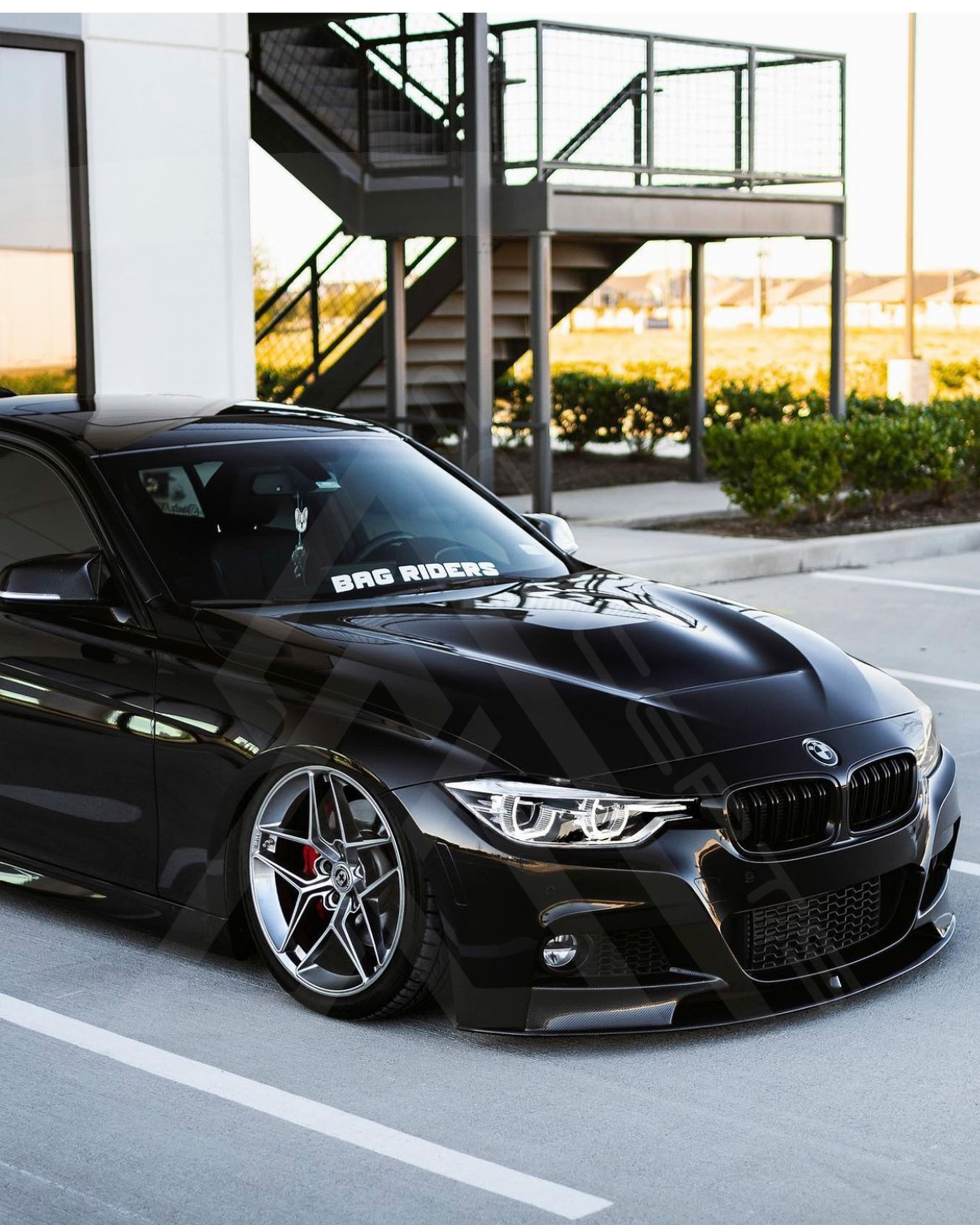 M Performance Style Carbon Fiber Front Lip – BMW F30 | Eterna Motorworks