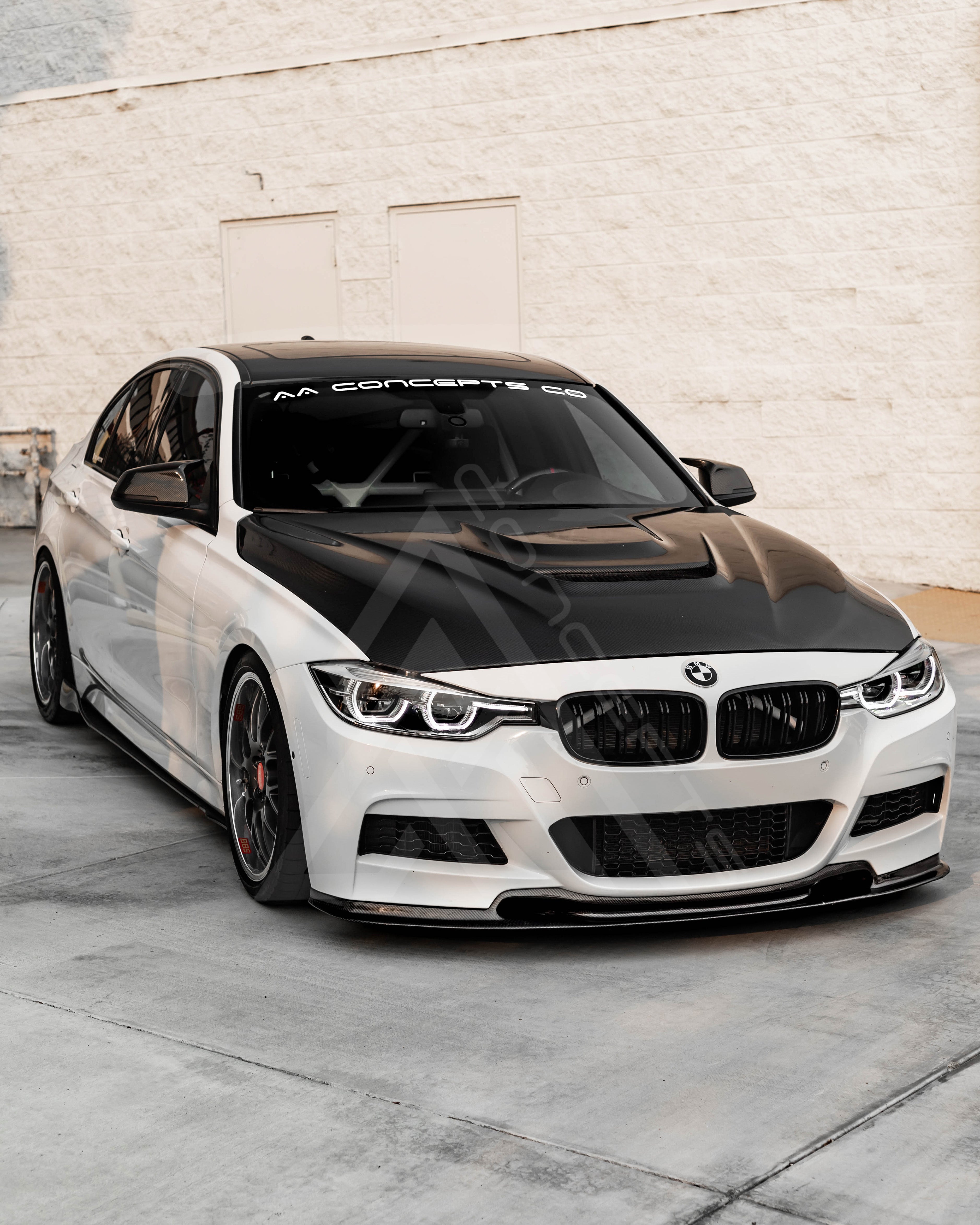 Varis Style Carbon Fiber Front Lip – BMW F30 3 Series | Eterna Motorworks
