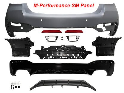 BMW G30 5 Series LCI Rear Bumper W/ PDC Covers