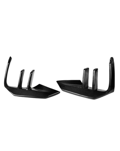Carbon Fiber CTM-Style Front Bumper Air Duct Splitters – BMW F87 M2 Competition | Eterna Motorworks