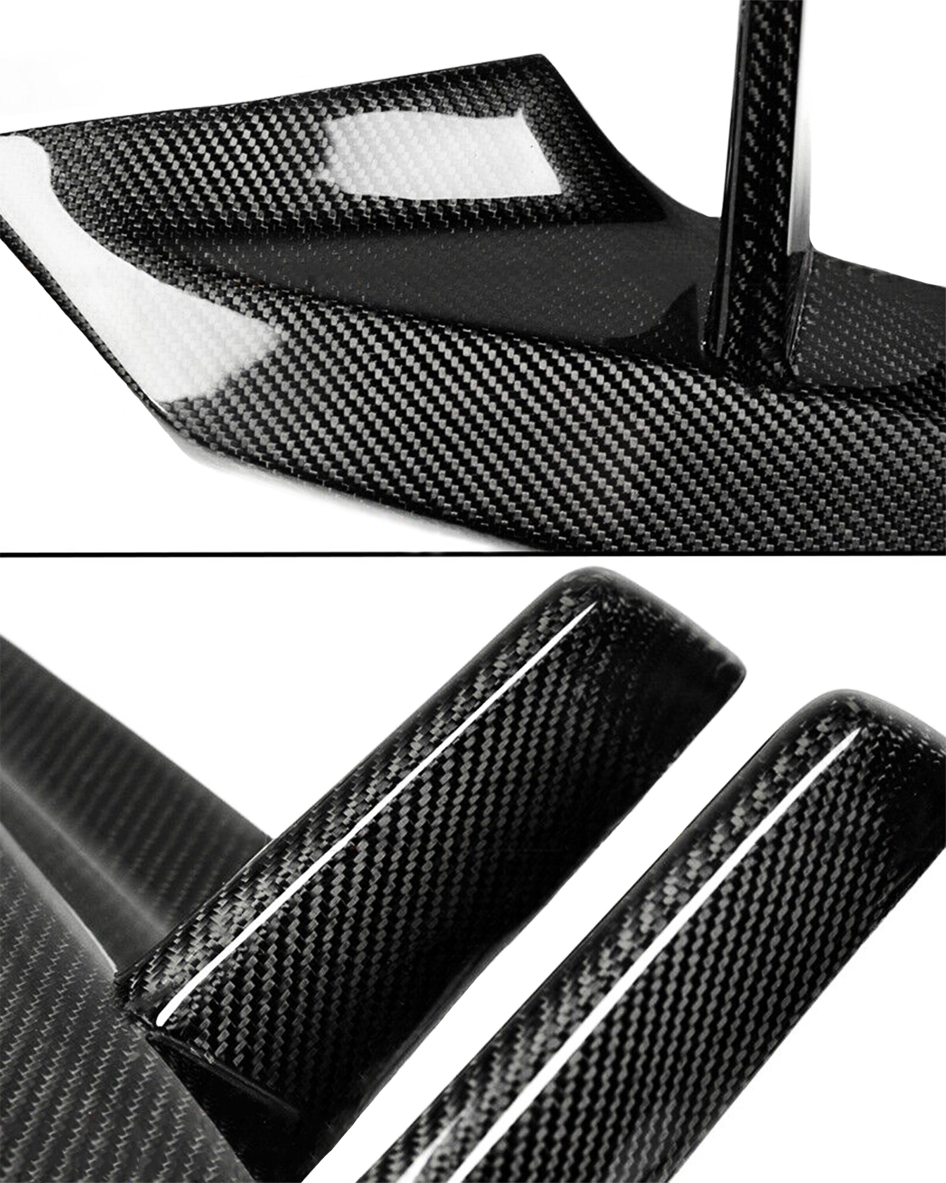 Carbon Fiber CTM-Style Front Bumper Air Duct Splitters – BMW F87 M2 Competition | Eterna Motorworks