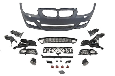 2007-2010 PRE-LCI, 2011-2013 LCI BMW E92, E93 M Sport Front Bumper W/ Fog Lamps