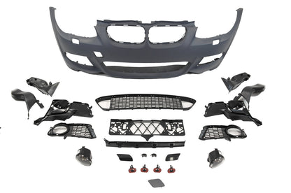 2007-2010 PRE-LCI, 2011-2013 LCI BMW E92, E93 M Sport Front Bumper W/ Fog Lamps