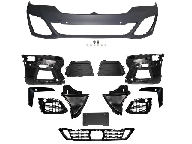 BMW G30 5 Series LCI M Sport Style Front Bumper W/ PDC