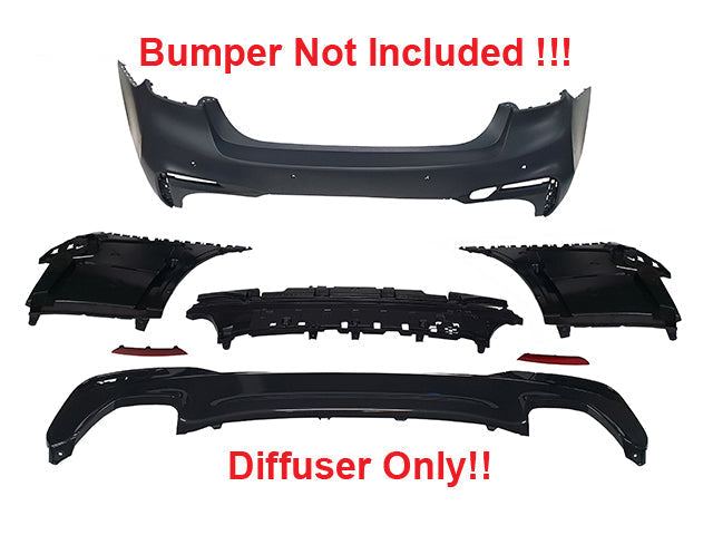 BMW G30 5 Series PRE-LCI M SPORT Style Rear Diffuser Only