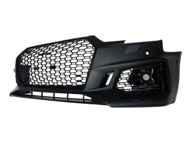 2017-2019 B9 Audi A4, RS4 Style Front Bumper W/ Grille