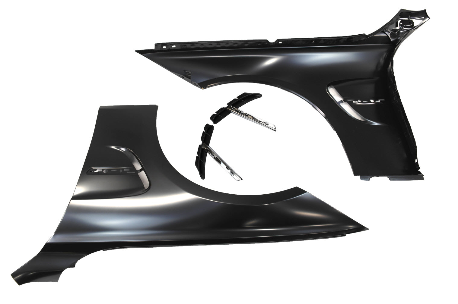 2012-2018 BMW F30 M3 Style Steel Fenders w/ Side Vent