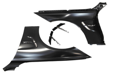 2012-2018 BMW F30 M3 Style Steel Fenders w/ Side Vent
