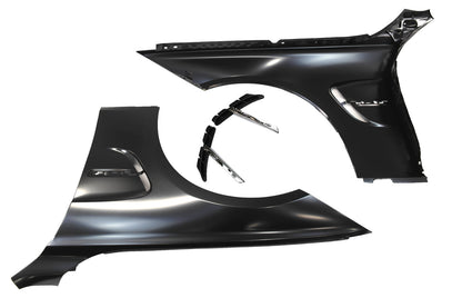 2012-2018 BMW F30 M3 Style Steel Fenders w/ Side Vent