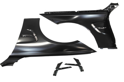 2012-2018 BMW F30 M3 Style Steel Fenders w/ Side Vent
