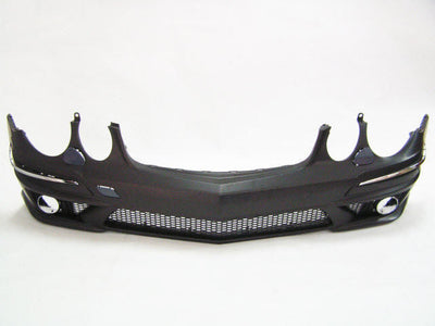 2007-2009 Mercedes Benz E Class W211 E63 Style Front Bumper W/O PDC W/ Fog Lamps