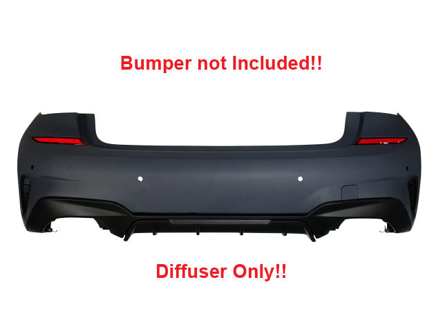 BMW G20 3 Series PRE-LCI Performance Rear Diffuser